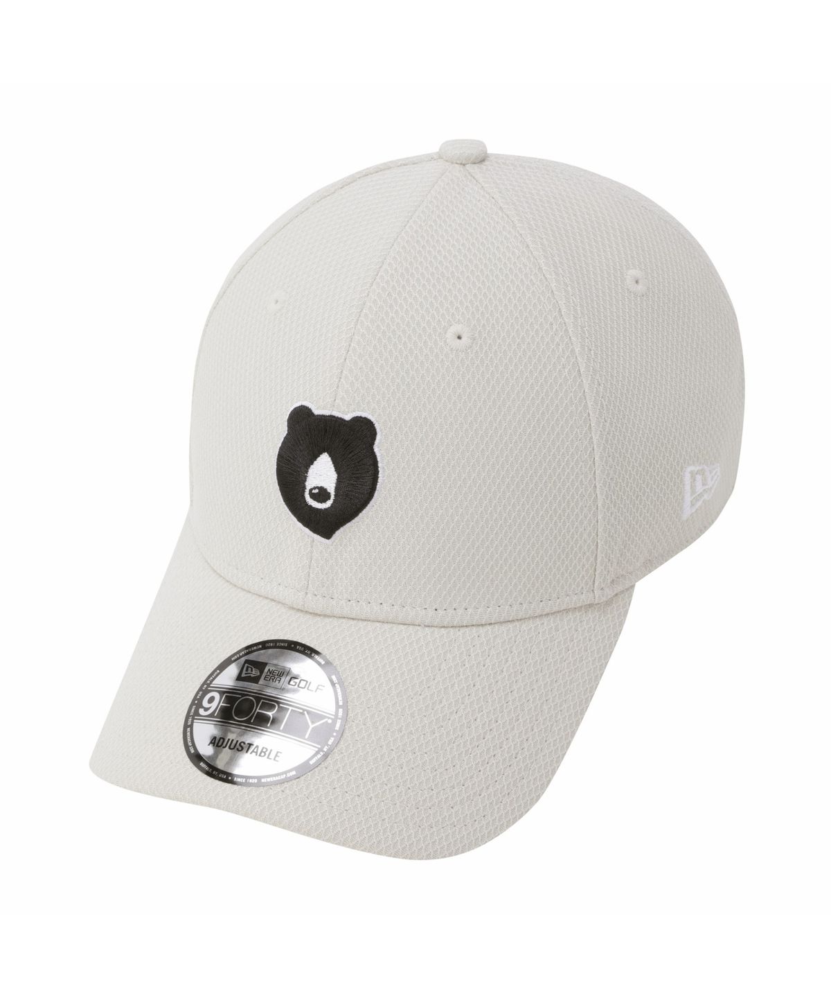 골든베어(GOLDEN BEAR) (GB X NEWERA) 940 Mesh Black Bear Ball Cap   G6RAX26521BEX