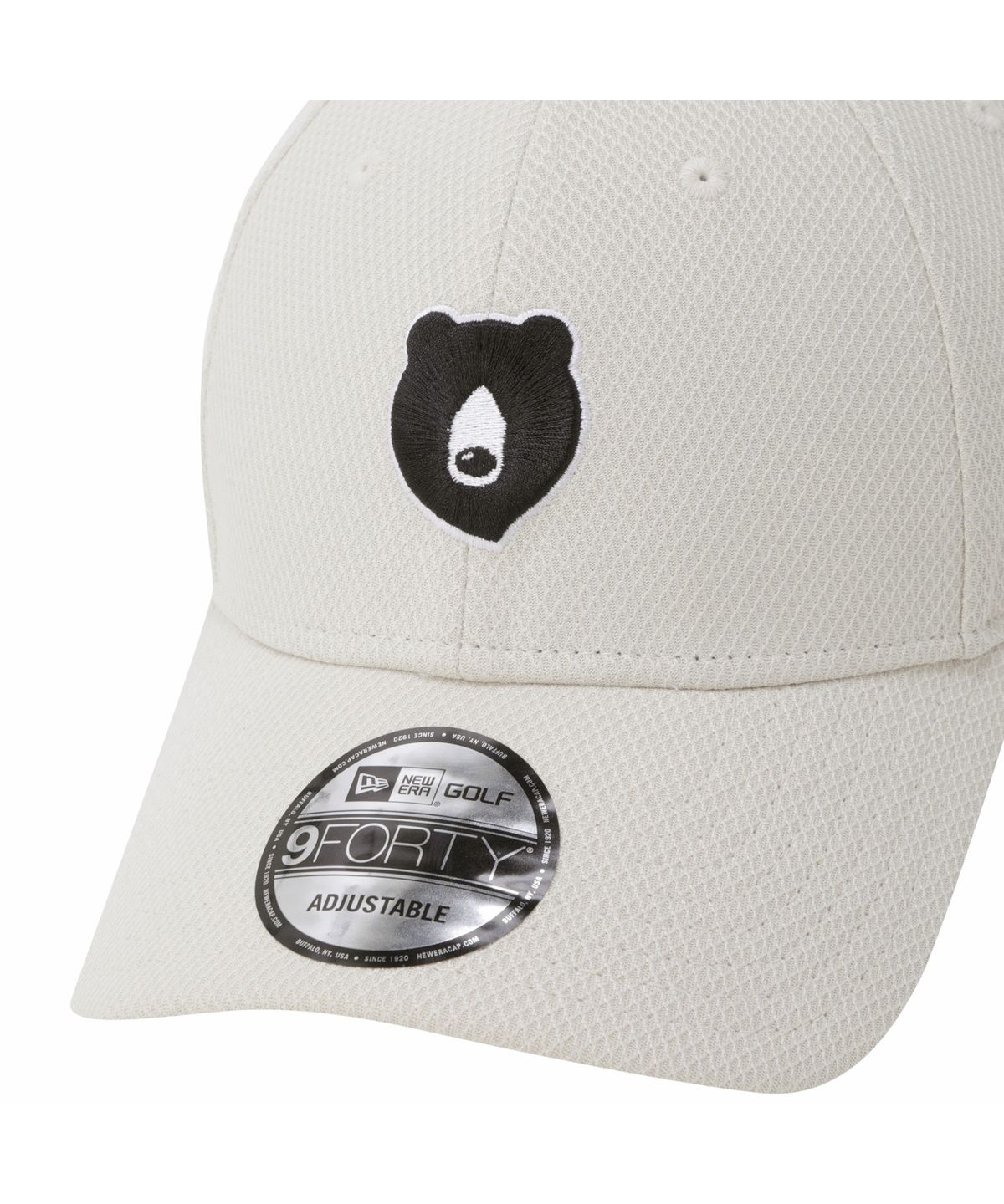 골든베어(GOLDEN BEAR) (GB X NEWERA) 940 Mesh Black Bear Ball Cap   G6RAX26521BEX