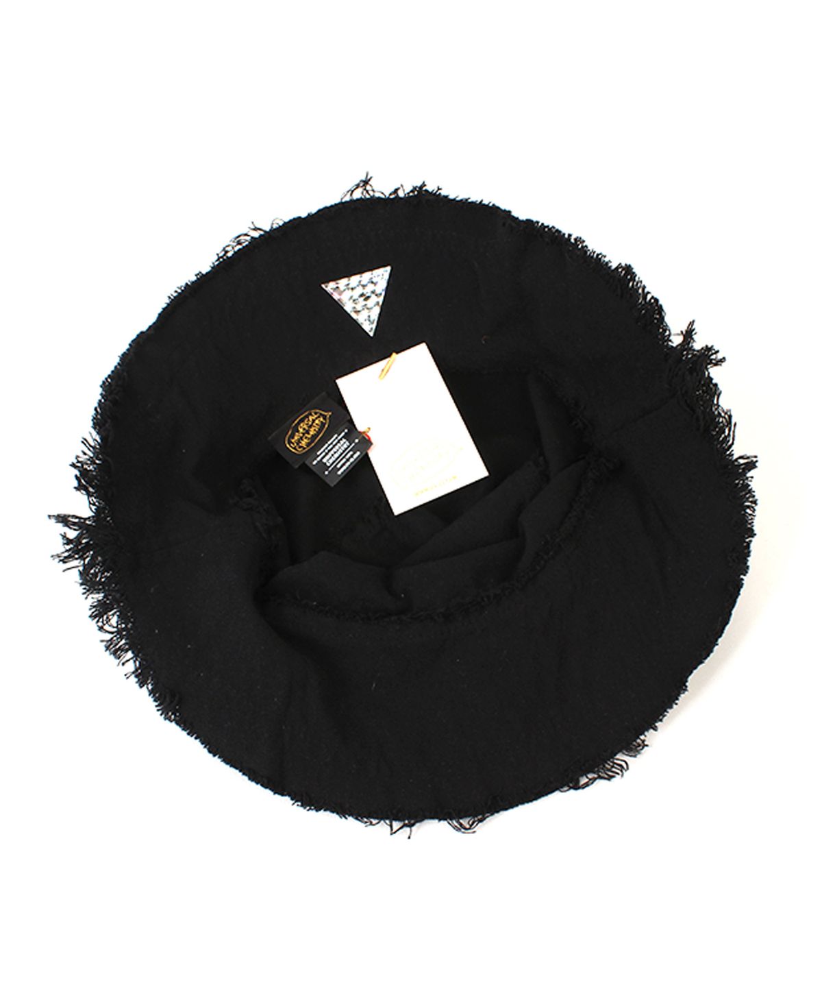 유니버셜 케미스트리(UNIVERSAL CHEMISTRY) Bubble Black Vintage Bucket Hat 버킷햇