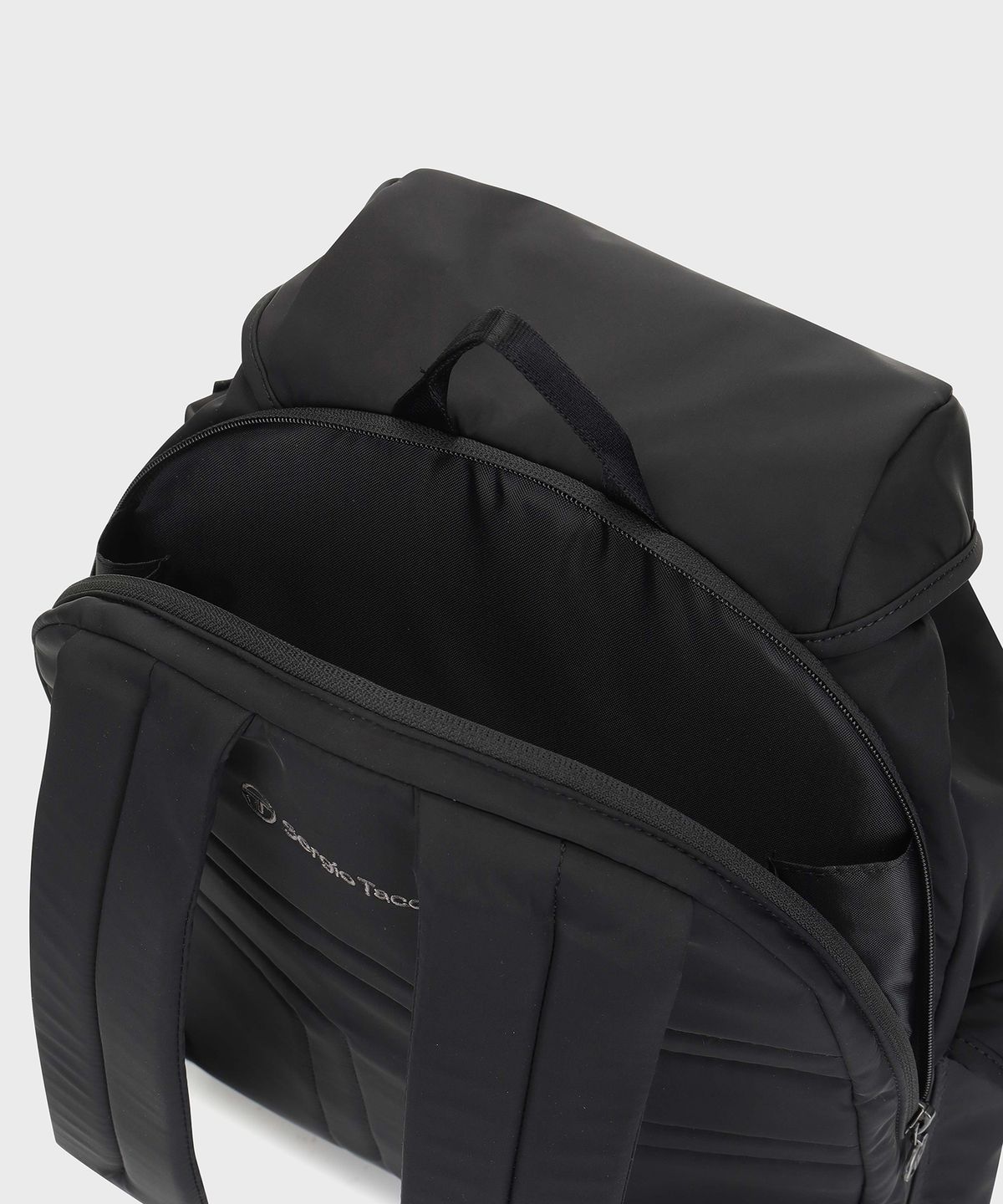 세르지오 타키니(SERGIO TACCHINI) U 경량 플랩 백팩 (Black)