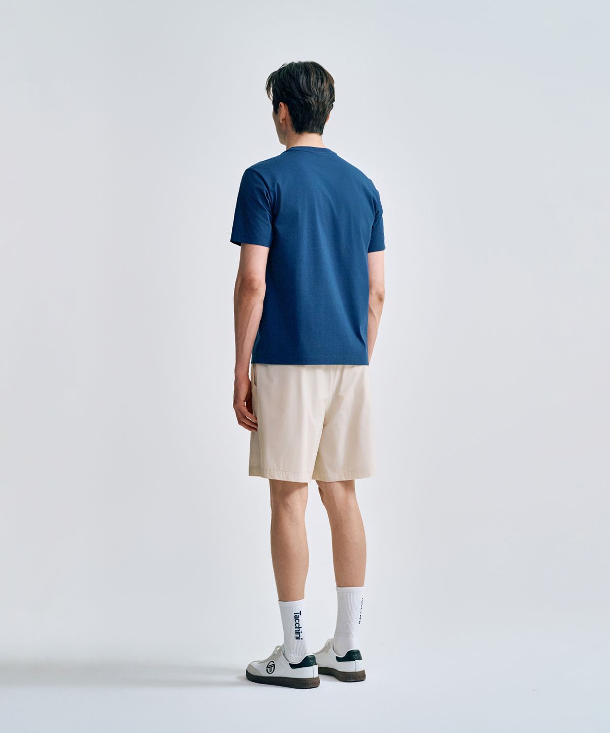 세르지오 타키니(SERGIO TACCHINI) U 클래식 그래픽 반팔 티셔츠 (Navy)