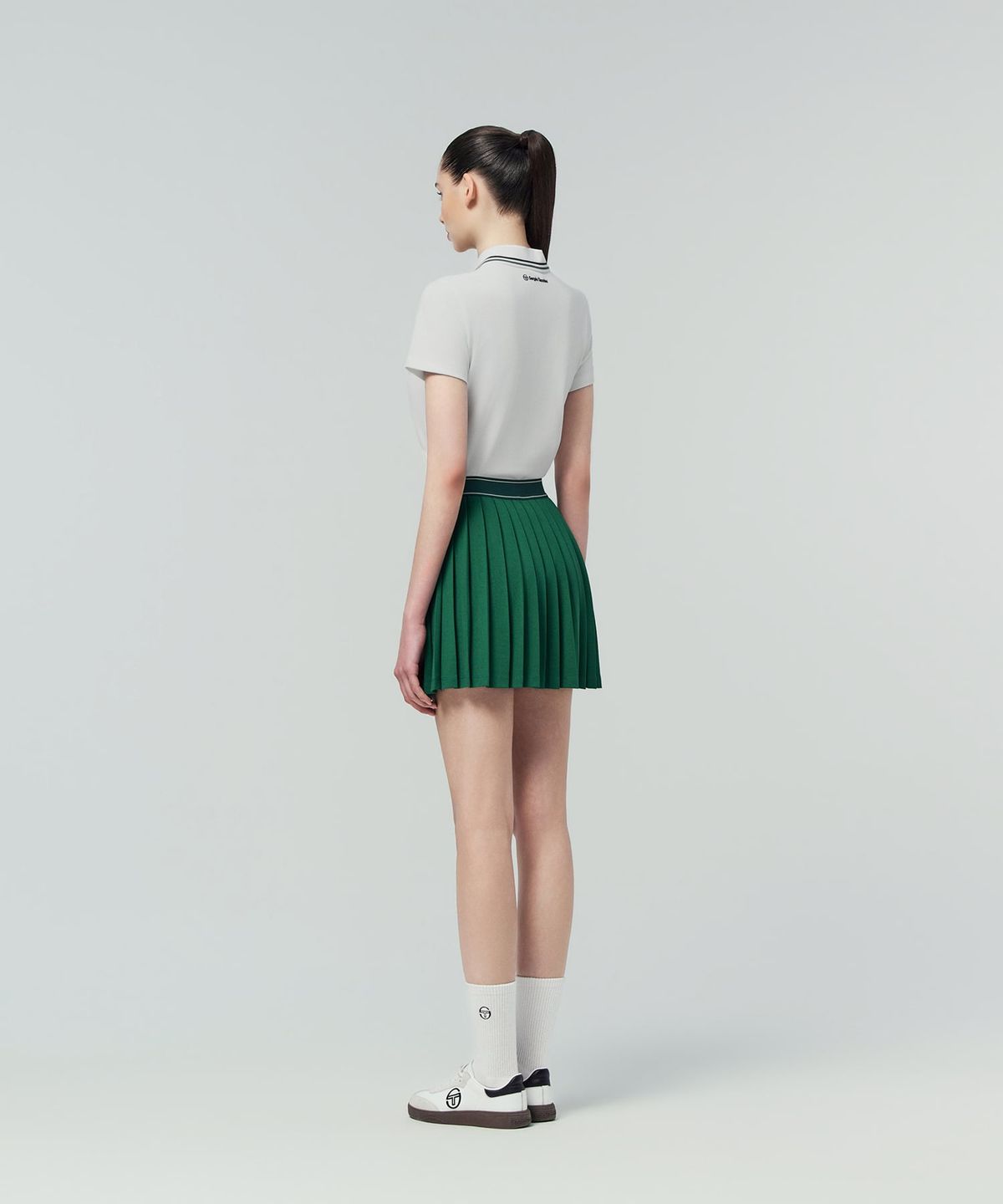 세르지오 타키니(SERGIO TACCHINI) W 지퍼넥 폴로 (White)