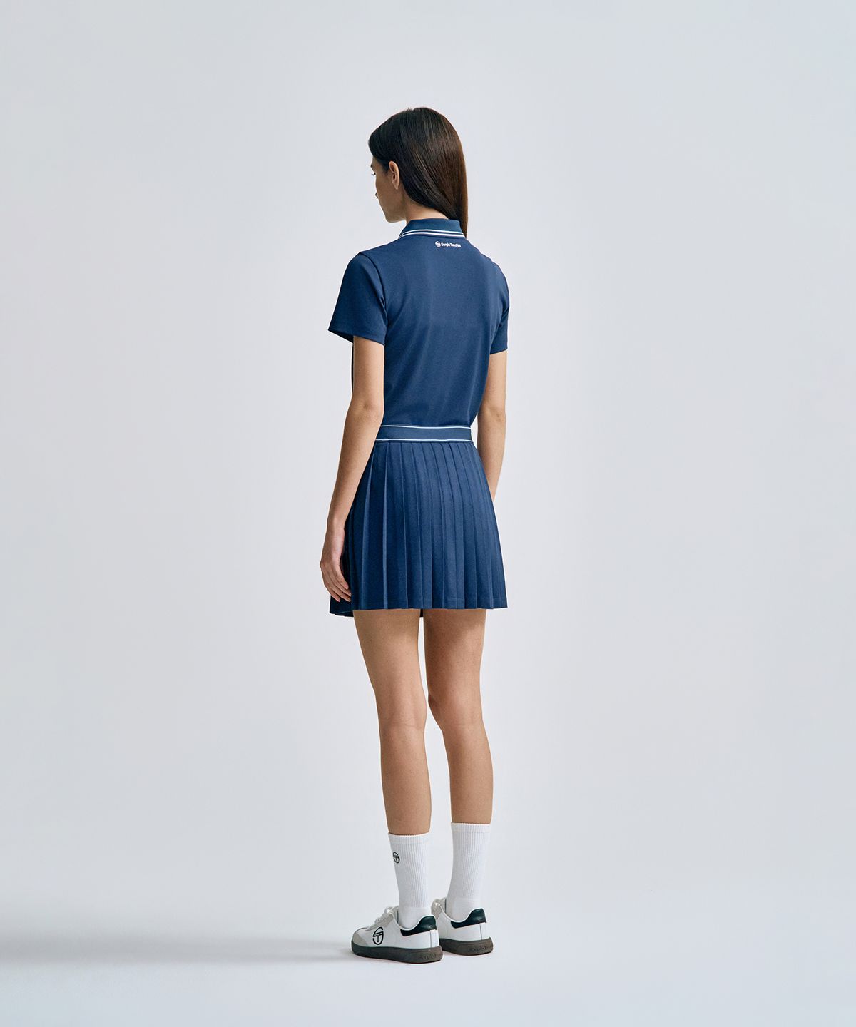 세르지오 타키니(SERGIO TACCHINI) W 지퍼넥 폴로 (Navy)