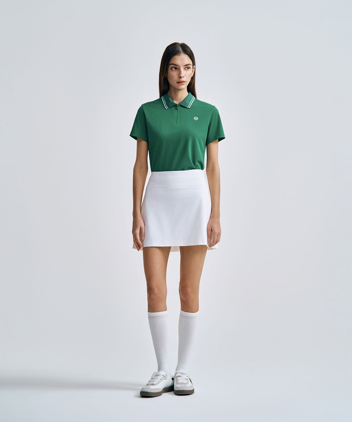 세르지오 타키니(SERGIO TACCHINI) W 지퍼넥 폴로 (Green)