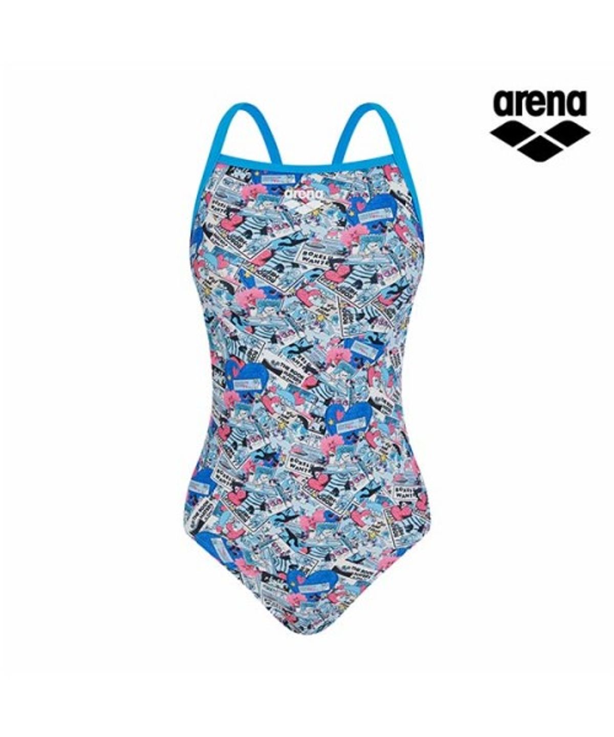아레나(ARENA) 셔레이드쇼 여성 원피스 테크백 A6SL1LO13BLU