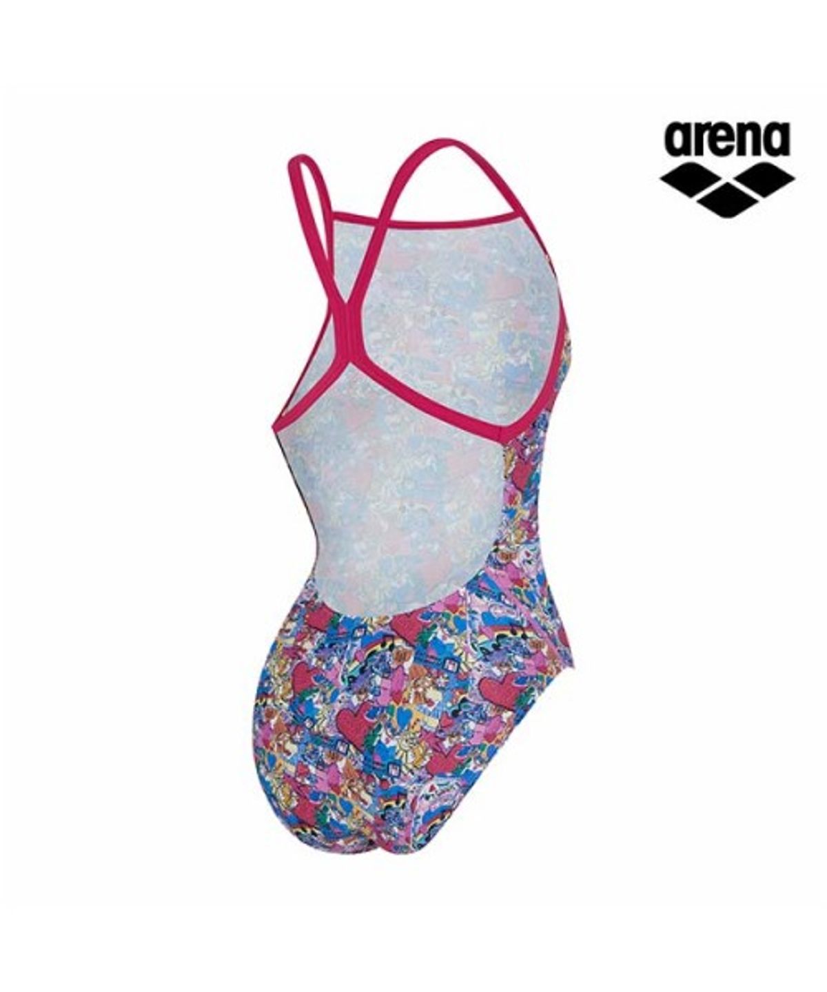 아레나(ARENA) 셔레이드쇼 여성 원피스 테크백 A6SL1LO13RED