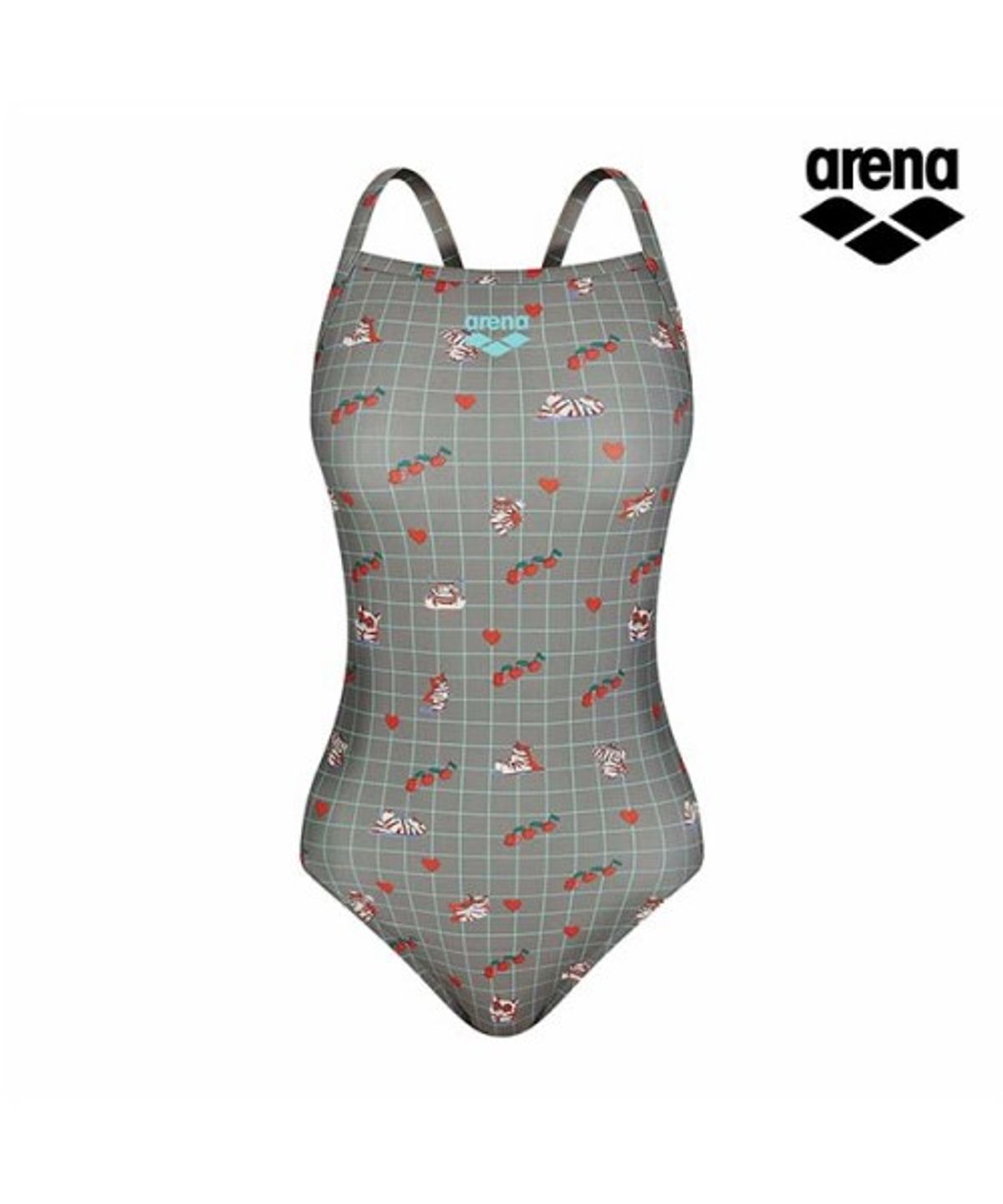 아레나(ARENA) 셔레이드쇼 여성 원피스 더블 크로스 스트랩백 A6SL1LO14MCA