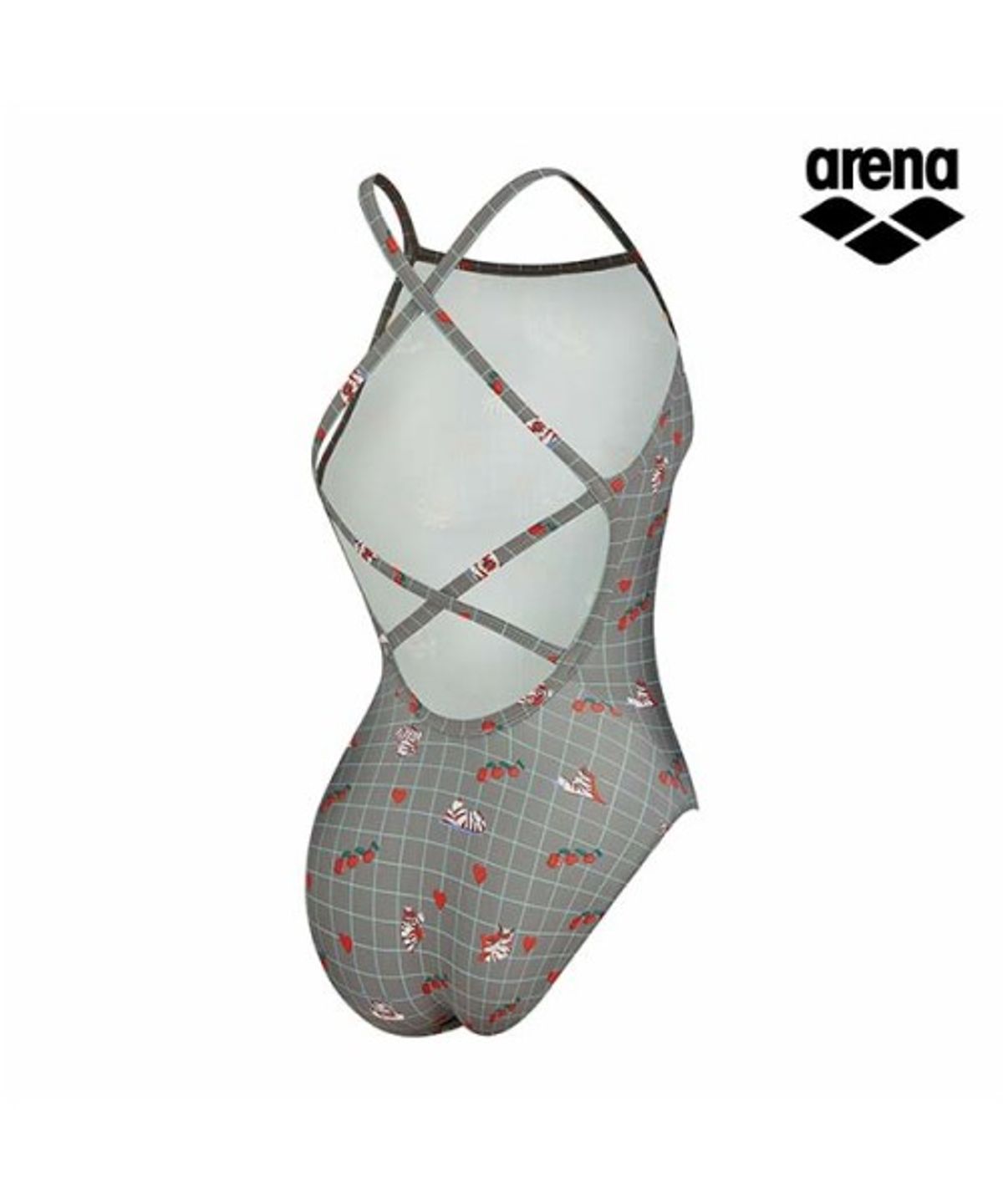아레나(ARENA) 셔레이드쇼 여성 원피스 더블 크로스 스트랩백 A6SL1LO14MCA