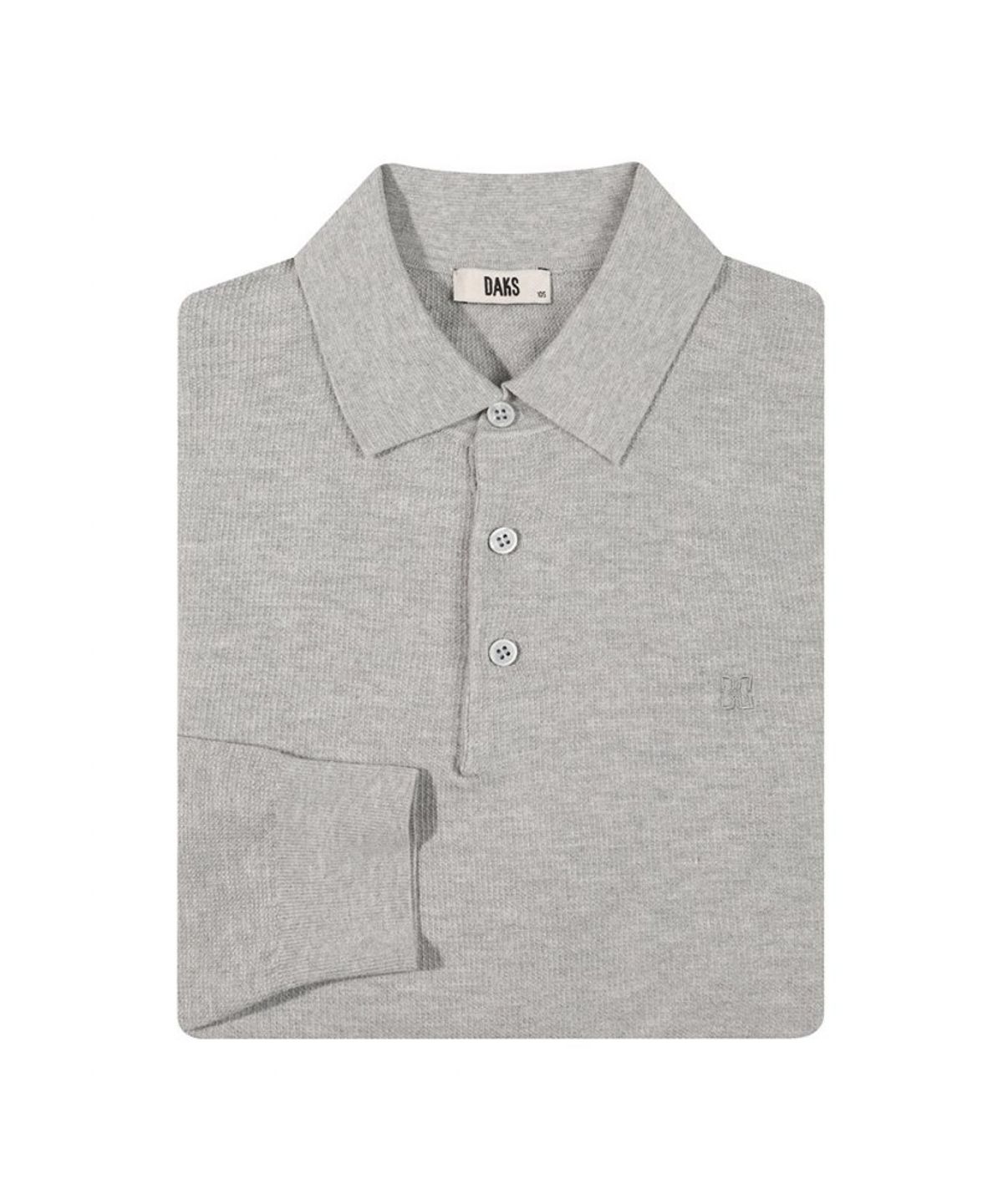닥스셔츠(DAKS SHIRTS) 비스코스혼방 와플 카라니트_DMP1SWTL101G1