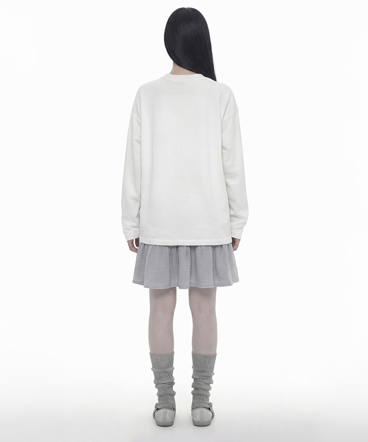 그레이버(GRAVER) [UNISEX]PETAL 롱슬리브 티셔츠_3color