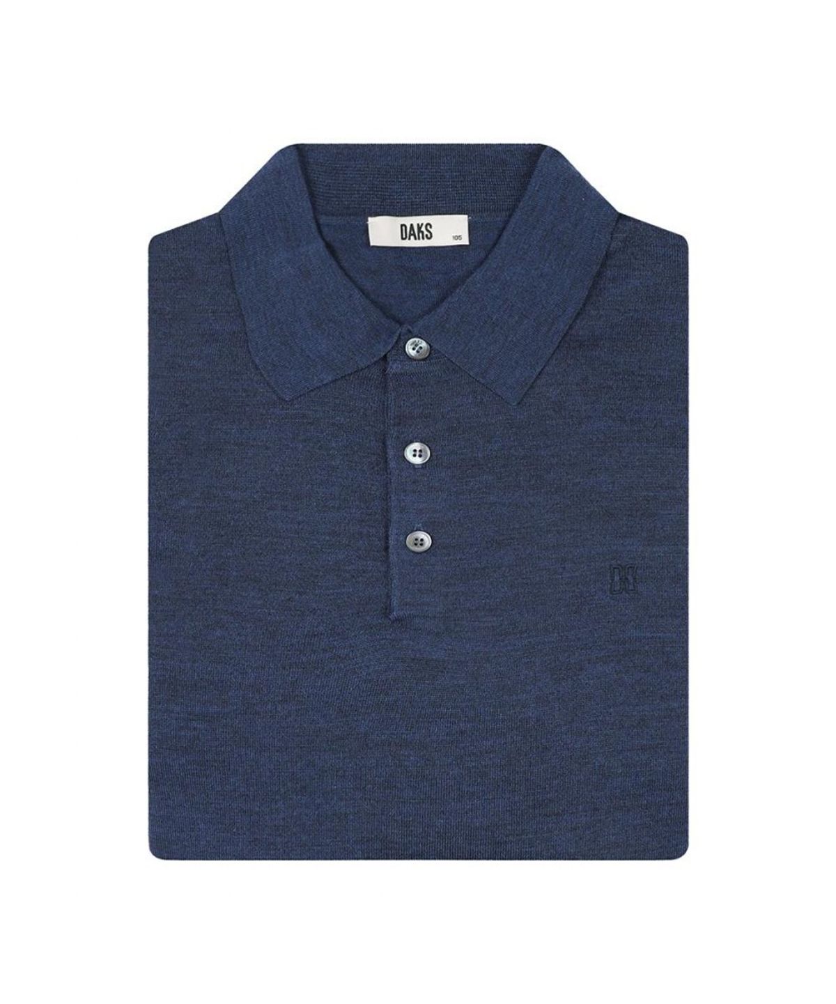 닥스셔츠(DAKS SHIRTS) 비스코스혼방 플레인 카라니트_DMP1SWTL102N1