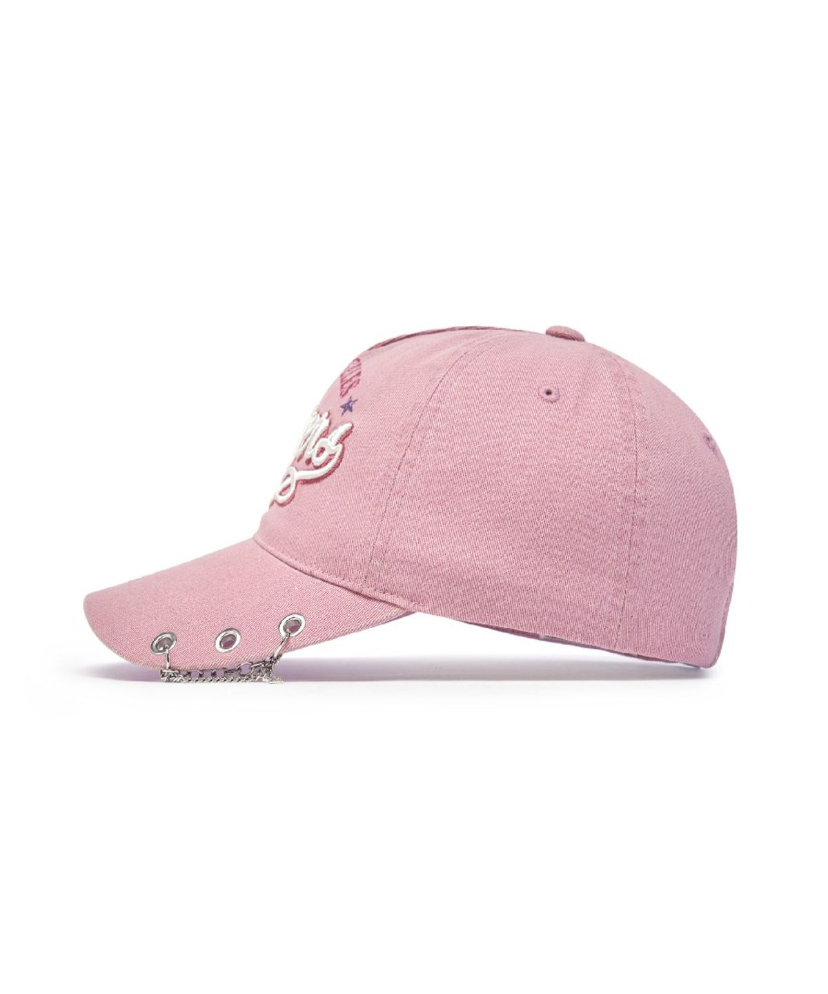 엠엘비(MLB) 빈티지 컬시브 주얼리 언스트럭쳐 볼캡 LA (L.Lavender)