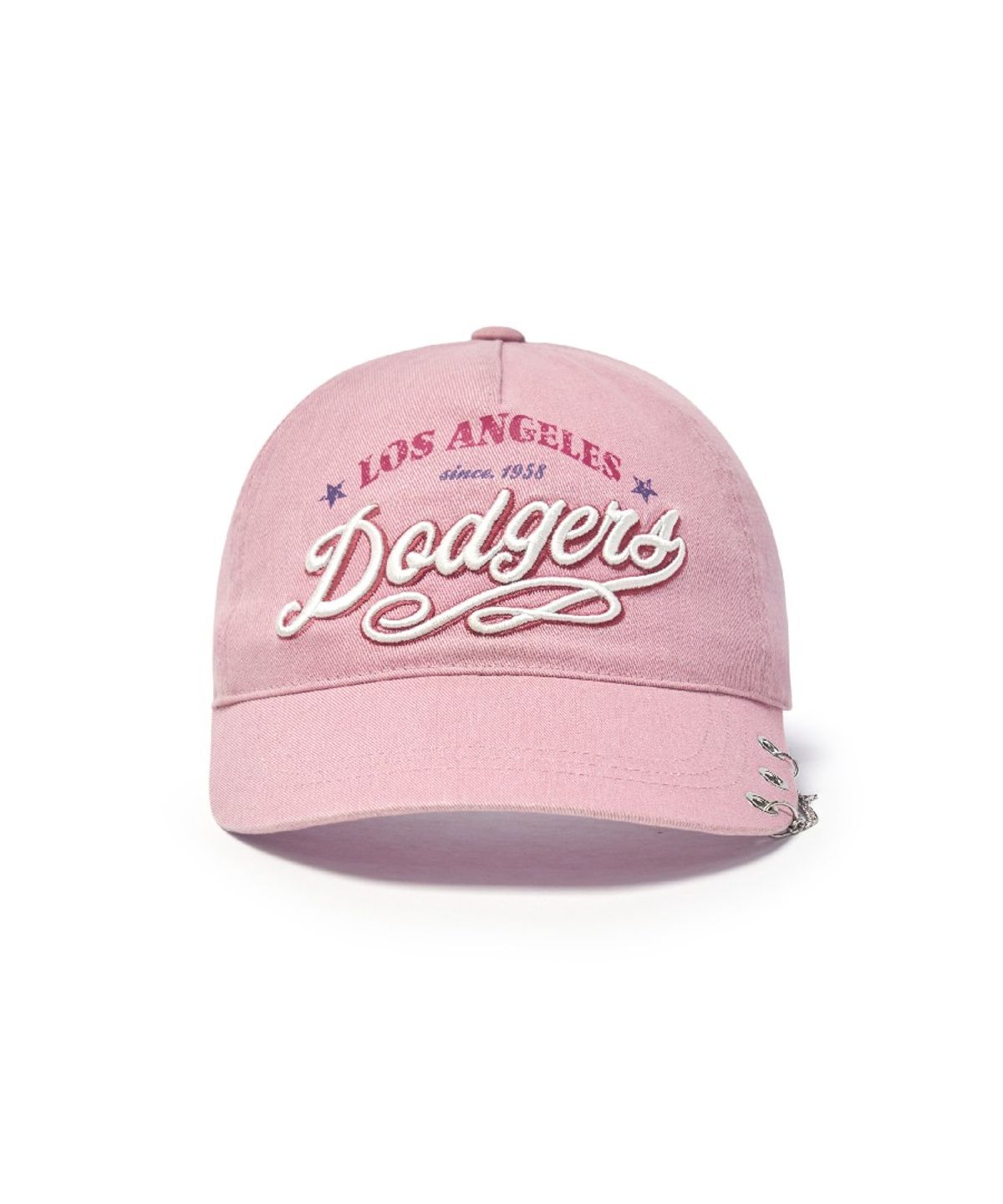 엠엘비(MLB) 빈티지 컬시브 주얼리 언스트럭쳐 볼캡 LA (L.Lavender)