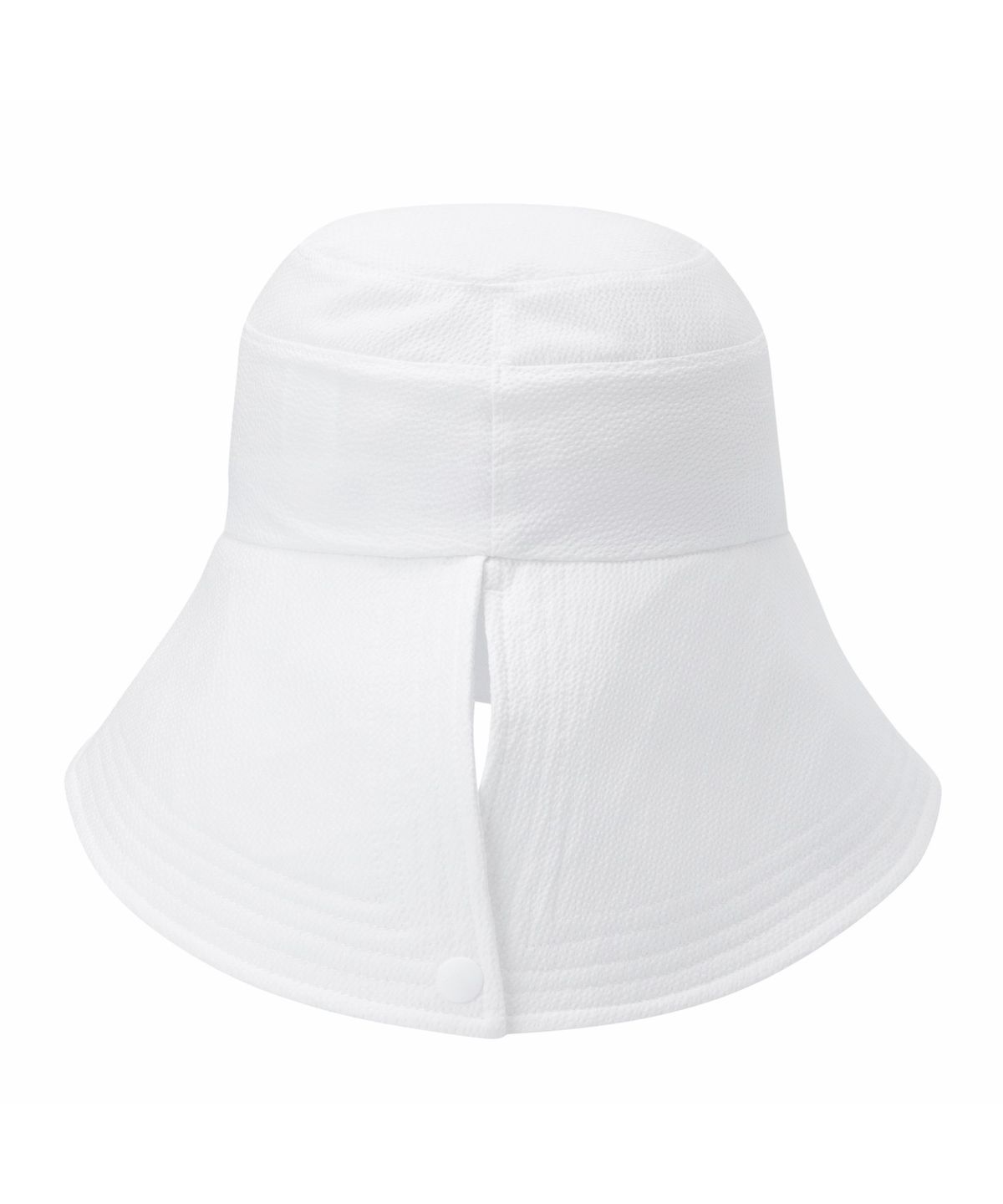 골든베어(GOLDEN BEAR) (W) Seersucker Slit Bucket Hat   G6RAX26231WHX