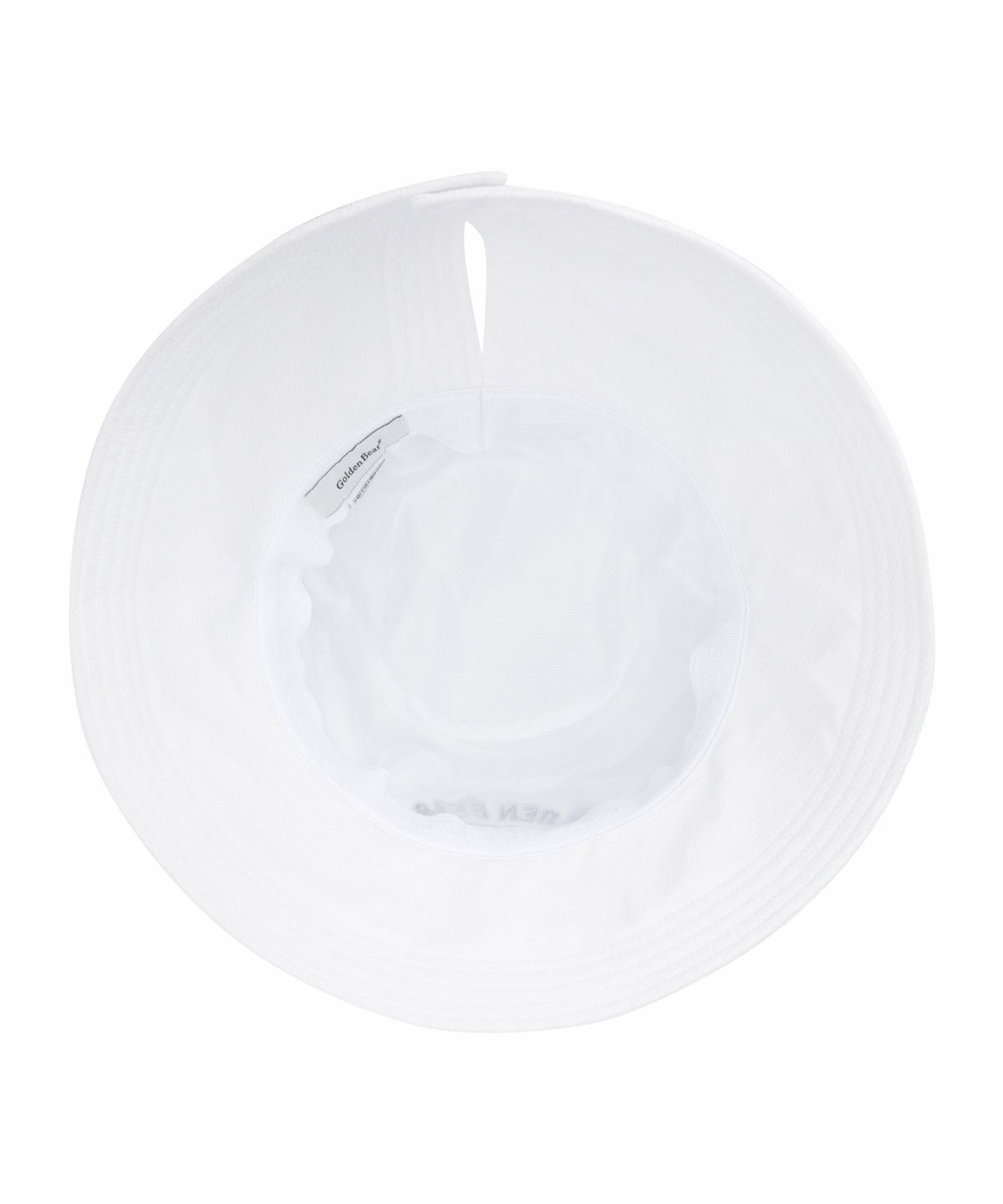 골든베어(GOLDEN BEAR) (W) Seersucker Slit Bucket Hat   G6RAX26231WHX