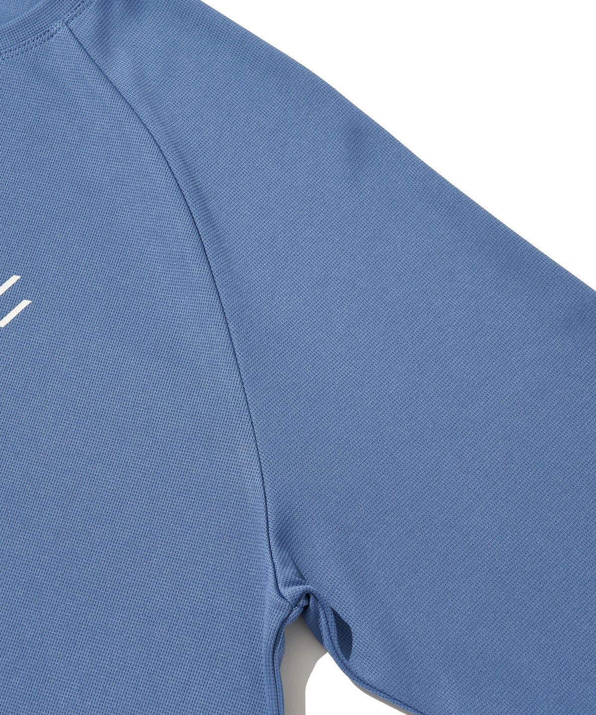 웰터 익스페리먼트(WELTER EXPERIMENT) BRISA RAGLAN LONG SLEEVES T-SHIRT_BLUE