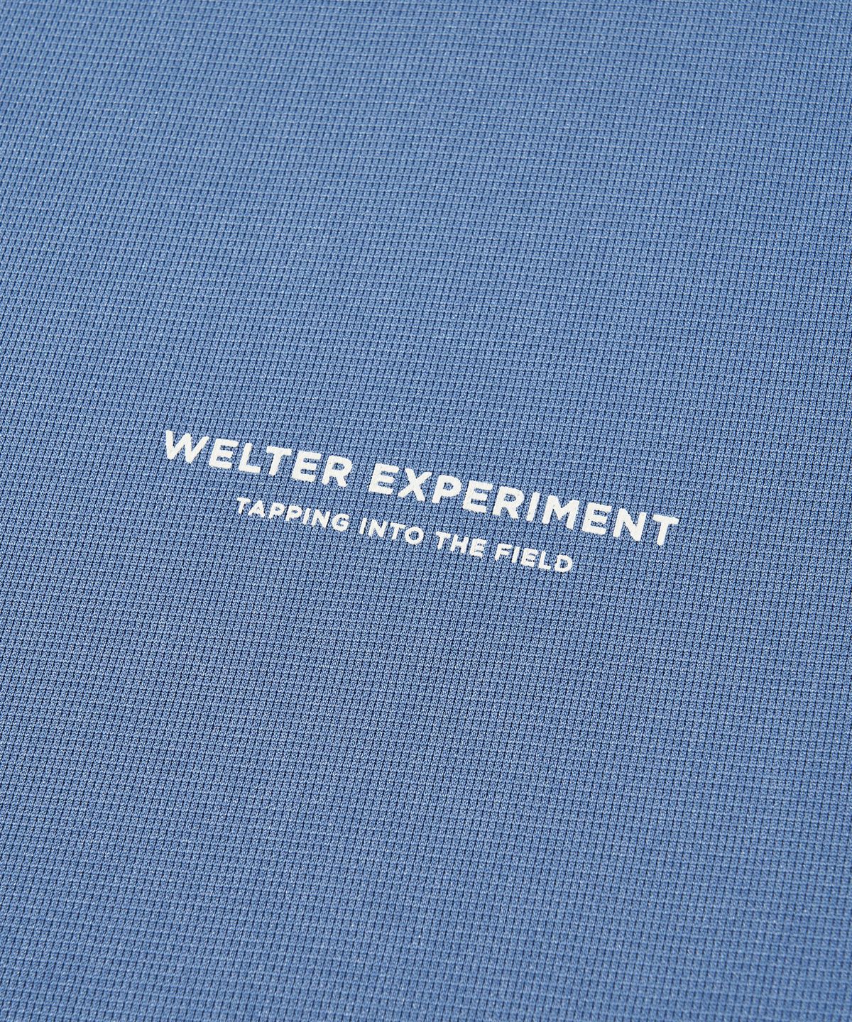 웰터 익스페리먼트(WELTER EXPERIMENT) BRISA RAGLAN T-SHIRT_BLUE
