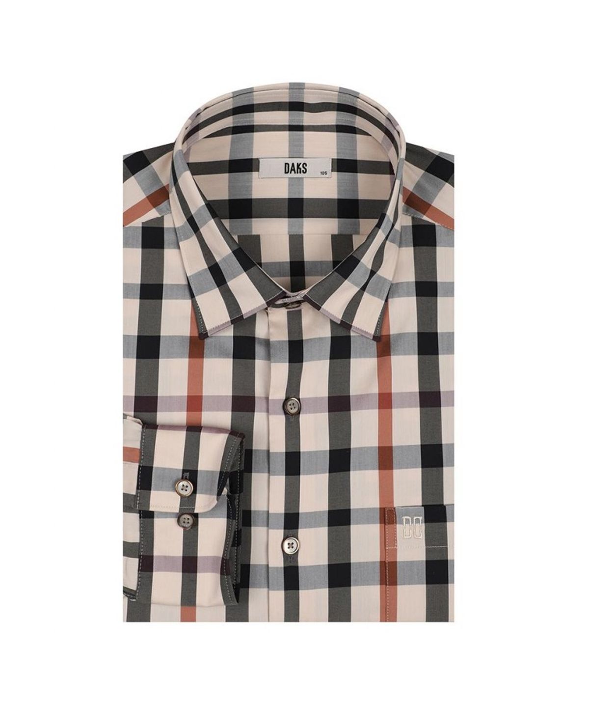 닥스셔츠(DAKS SHIRTS) 면혼방 하우스체크 스트레치 캐주얼셔츠 레귤러핏_DMP1SHCL141I1