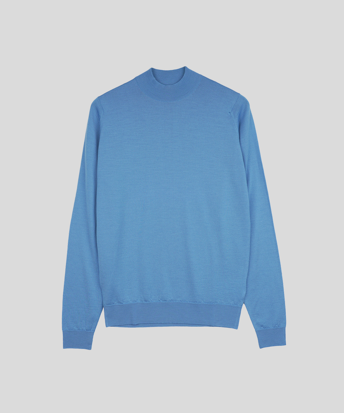 존 스메들리(JOHN SMEDLEY) HARCOURT Merino Wool Mock Neck Knit Heritage Two 8 Colors