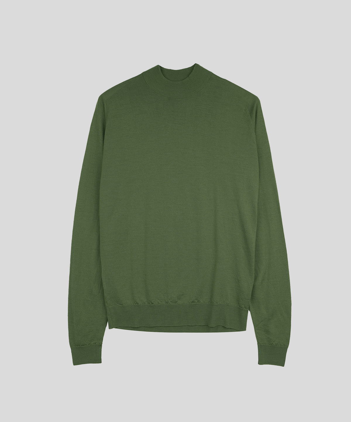 존 스메들리(JOHN SMEDLEY) HARCOURT Merino Wool Mock Neck Knit Heritage Two 8 Colors
