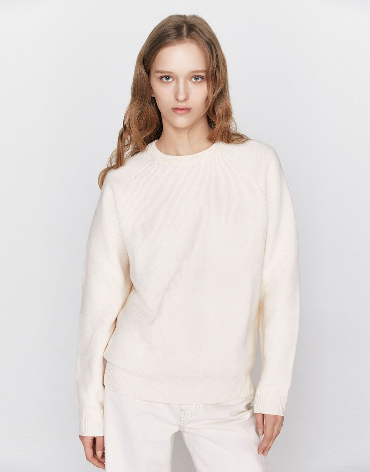 지오다노(GIORDANO) 루즈핏 크루넥 스웨터(7GG) 356501 [2color]