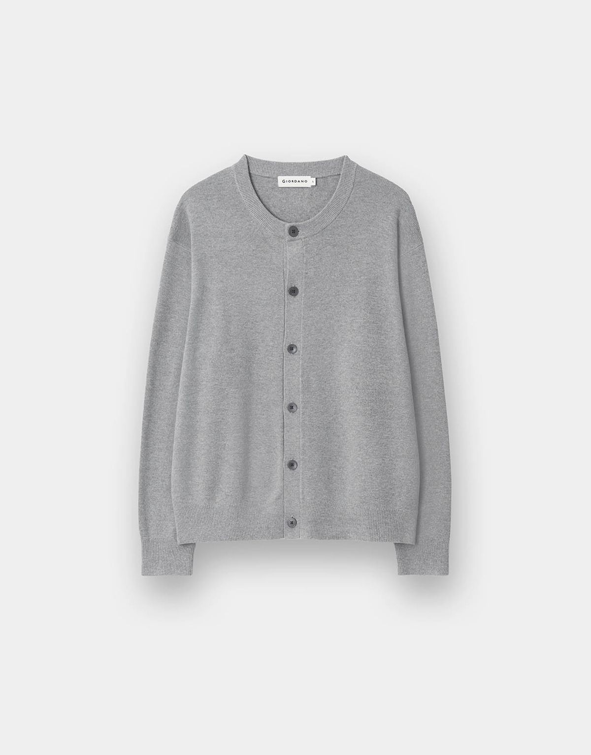 지오다노(GIORDANO) 하프밀란 크루넥 가디건(12GG) 056503 [2color]