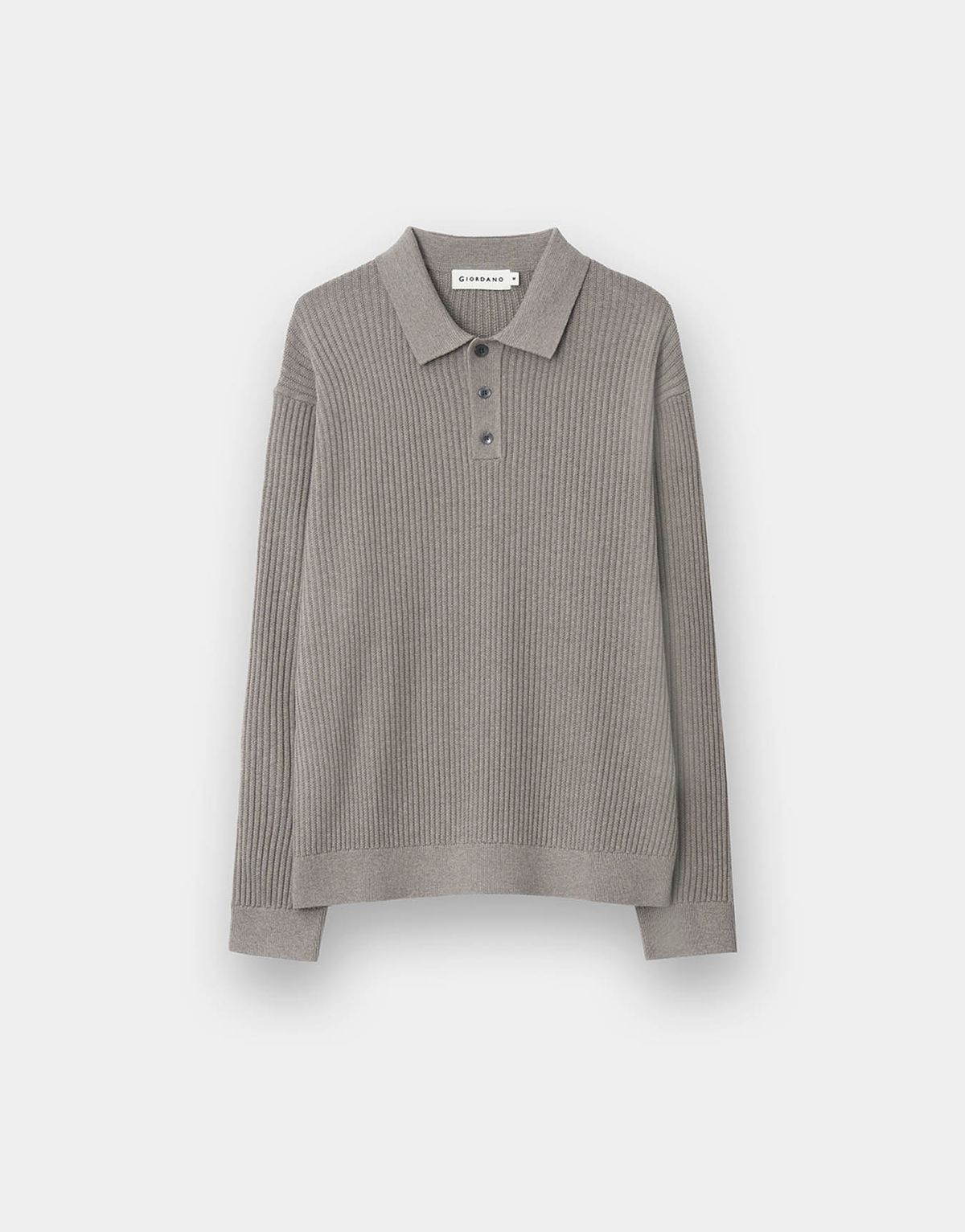 지오다노(GIORDANO) 스티치 폴로넥 니트 스웨터(9GG) 056504 [3color]