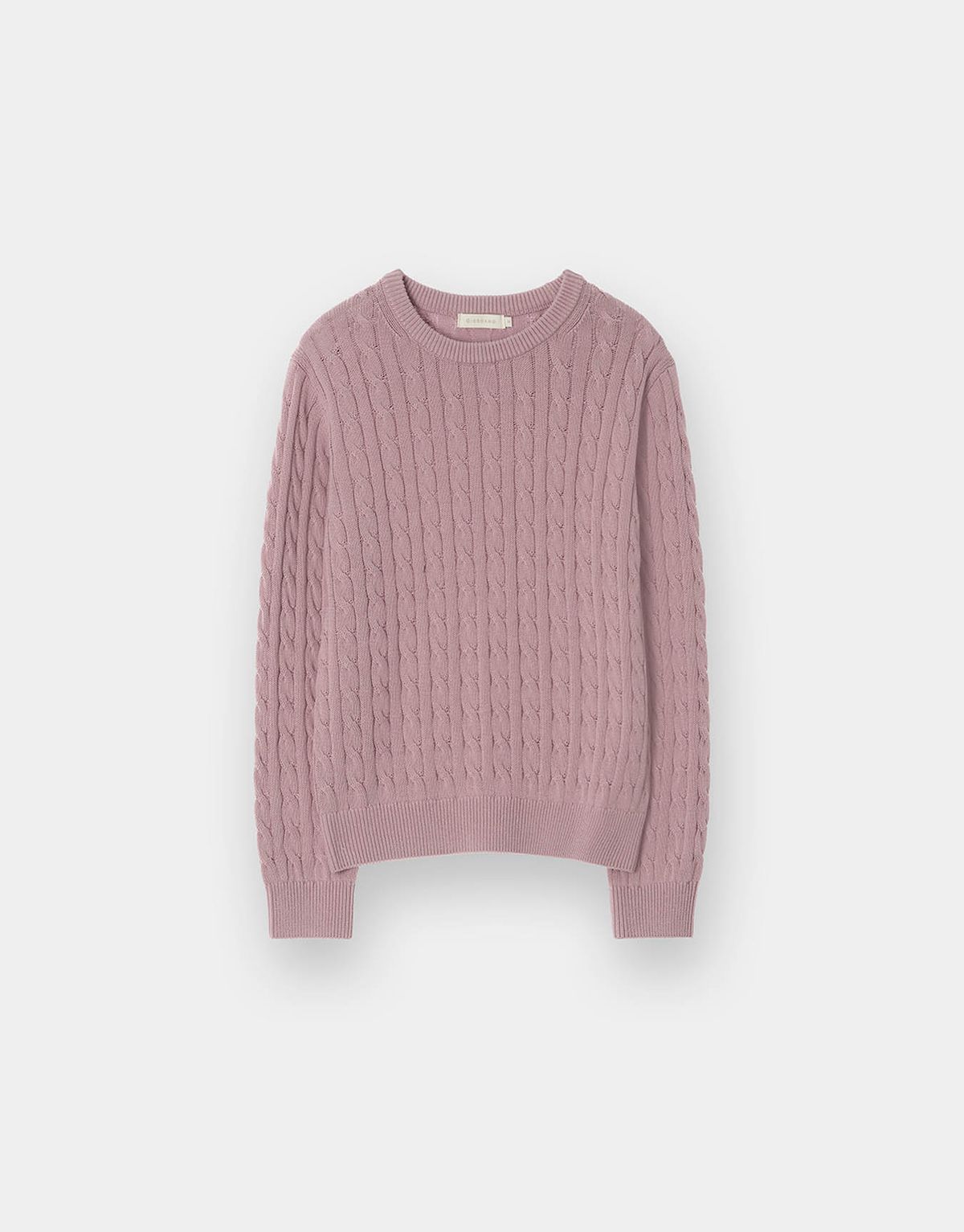 지오다노(GIORDANO) 케이블 크루넥 니트 스웨터(5GG) 356505 [6color]