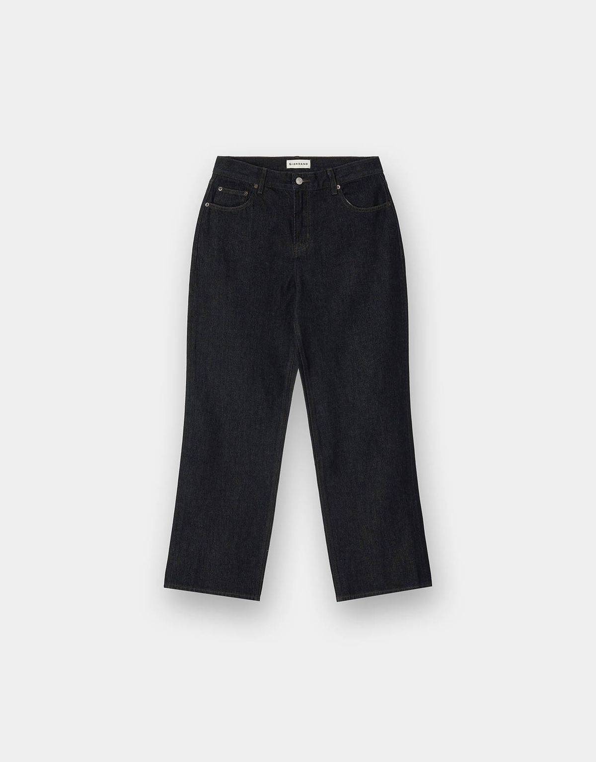 지오다노(GIORDANO) 스트레이트 루즈핏 데님 팬츠 116543 [1color]