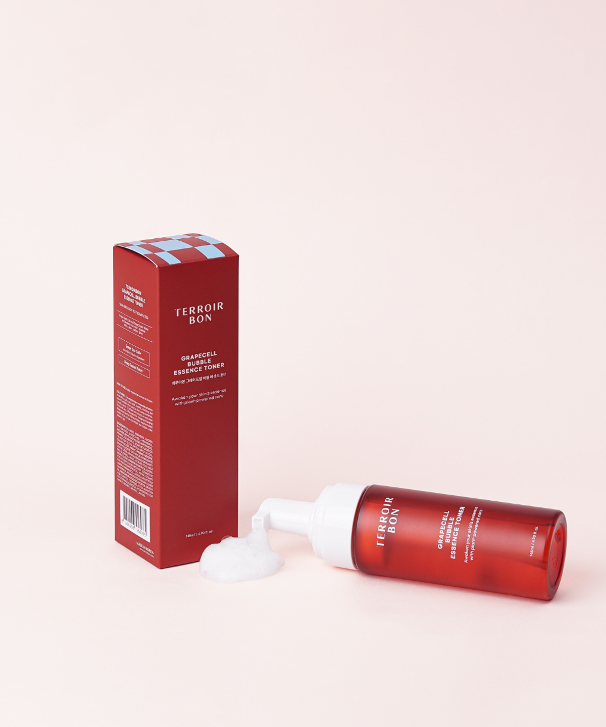 떼루아본(TERROIRBON) 비건 그레이프셀버블에센스토너 (145ml)