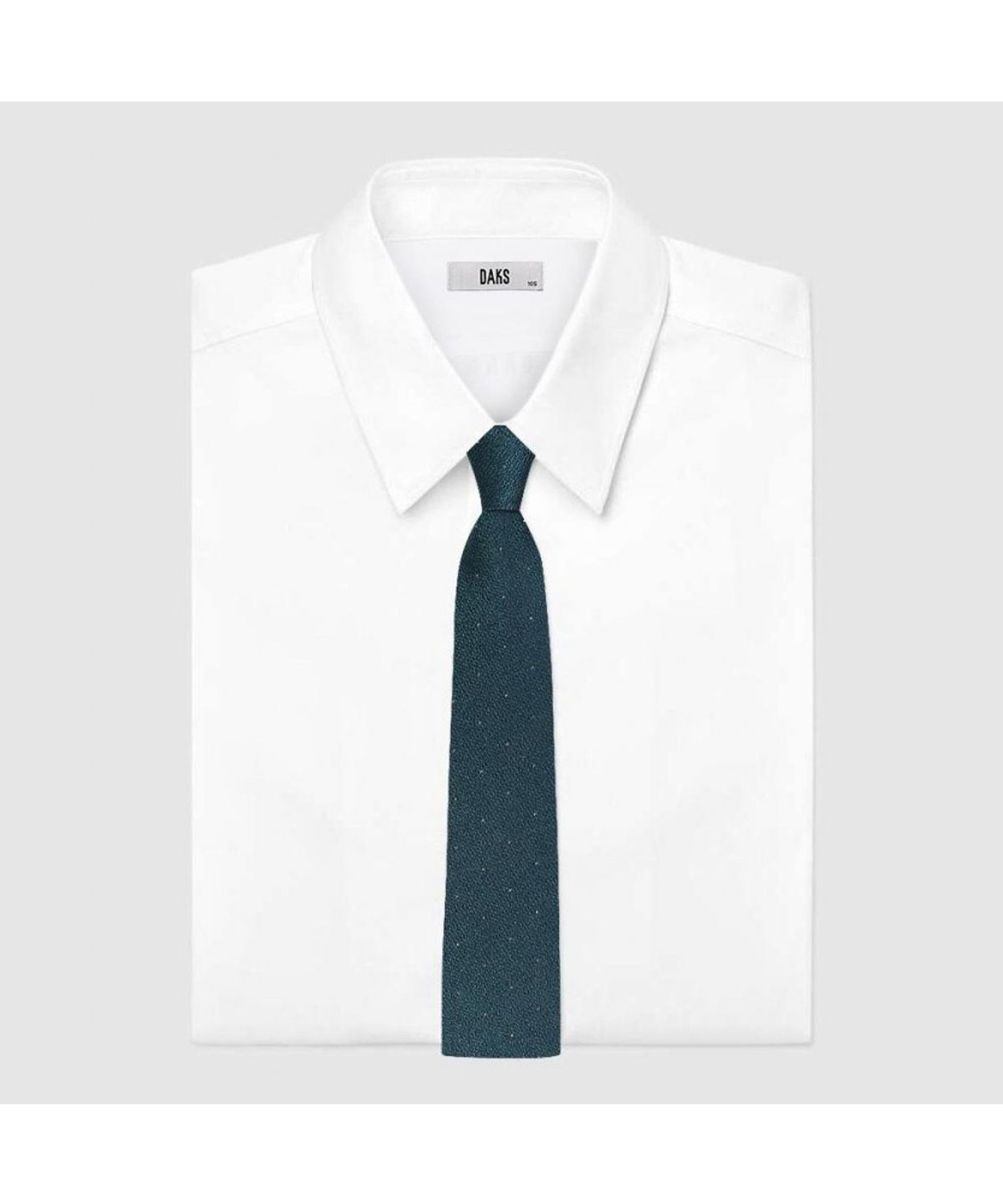 닥스셔츠(DAKS SHIRTS) 실크혼방 스몰 도트 올오버 넥타이 민트_DMG1ACF1232M1