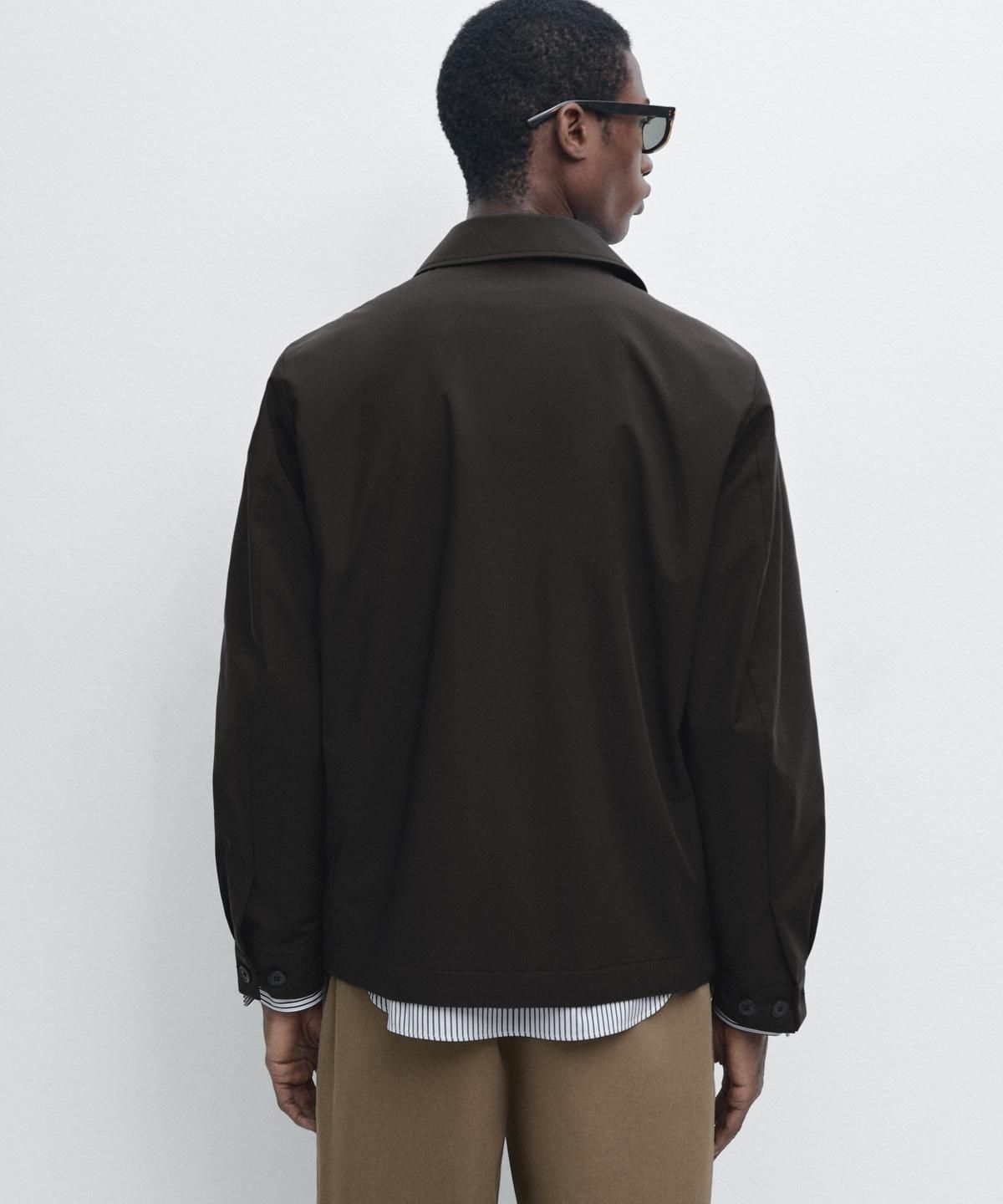 마시모두띠(MASSIMO DUTTI) 포켓 디테일 크롭 자켓