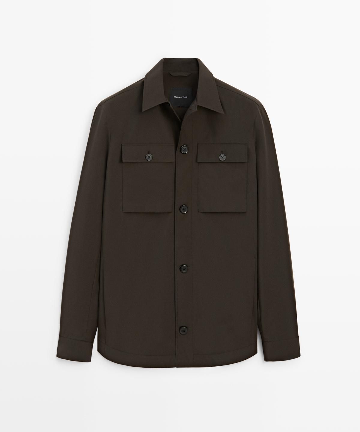 마시모두띠(MASSIMO DUTTI) 포켓 디테일 크롭 자켓