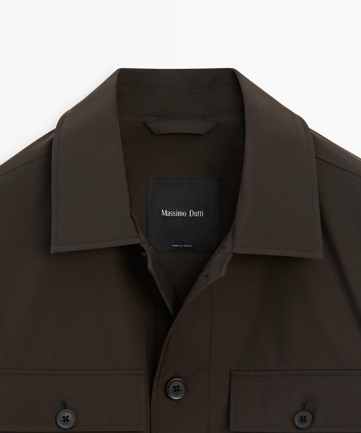 마시모두띠(MASSIMO DUTTI) 포켓 디테일 크롭 자켓