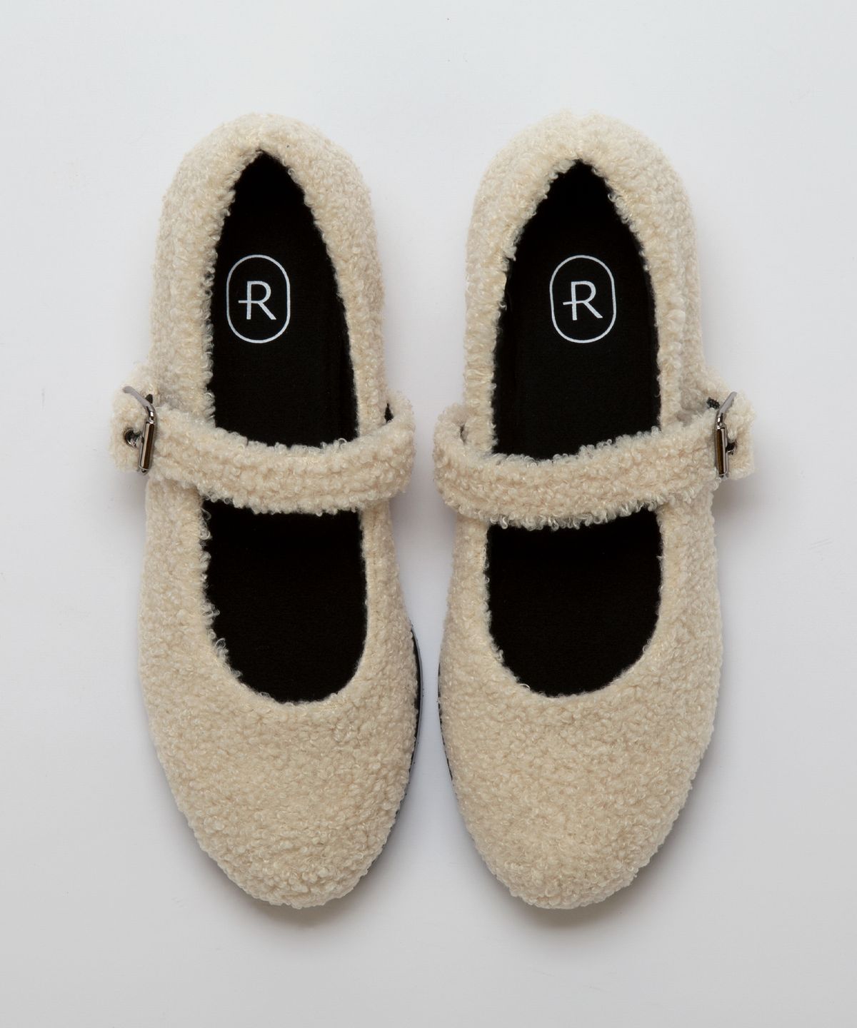 로제니크(ROSENICK) 제나 뽀글이 메리제인 플랫 (2cm/2colors)