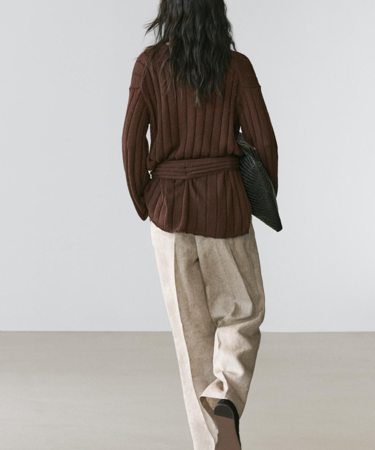 마시모두띠(MASSIMO DUTTI) 린넨 수트 팬츠