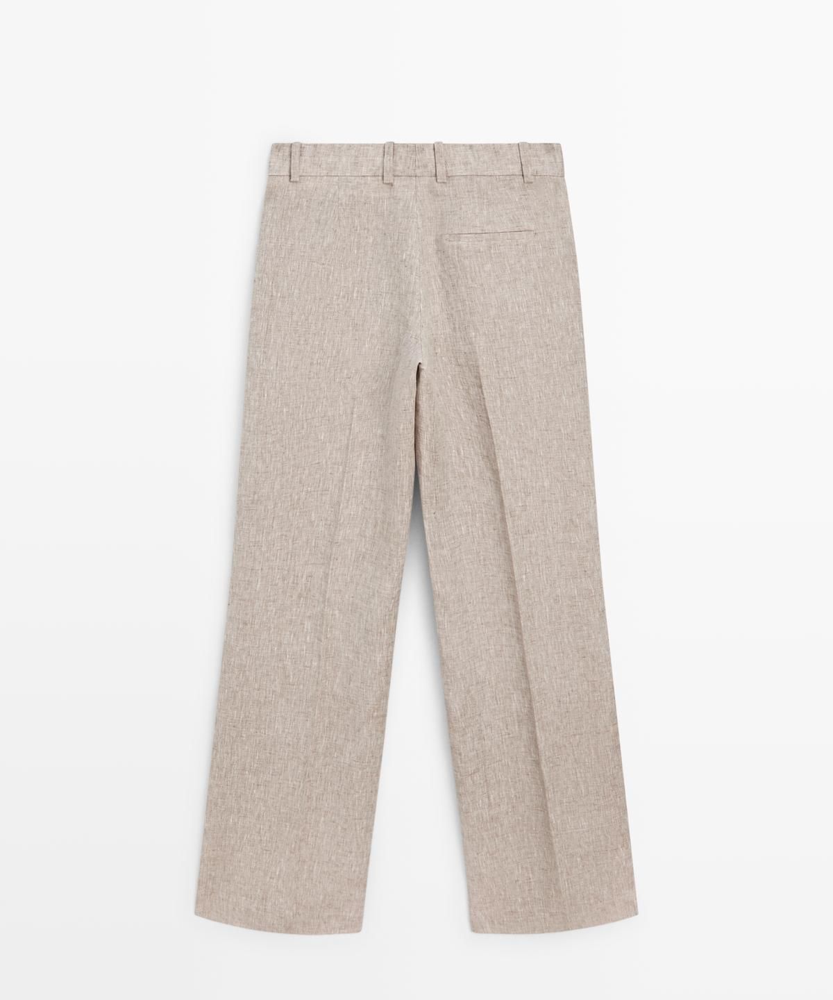 마시모두띠(MASSIMO DUTTI) 린넨 수트 팬츠