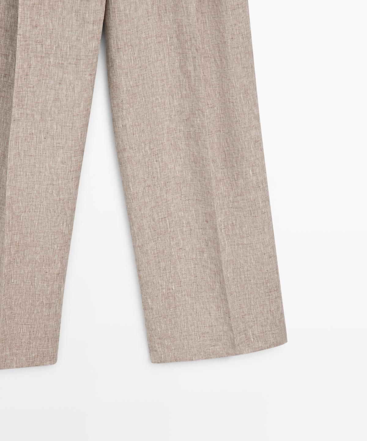 마시모두띠(MASSIMO DUTTI) 린넨 수트 팬츠