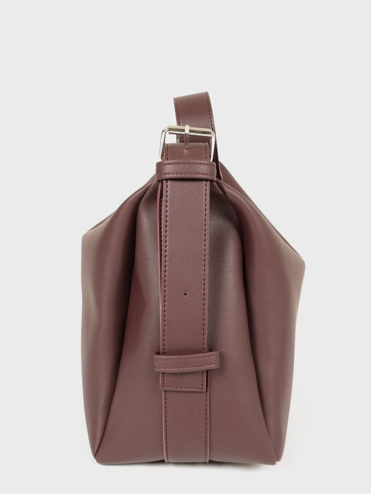 밋맷밋(MEETMETMEET) The Mark Large burgundy