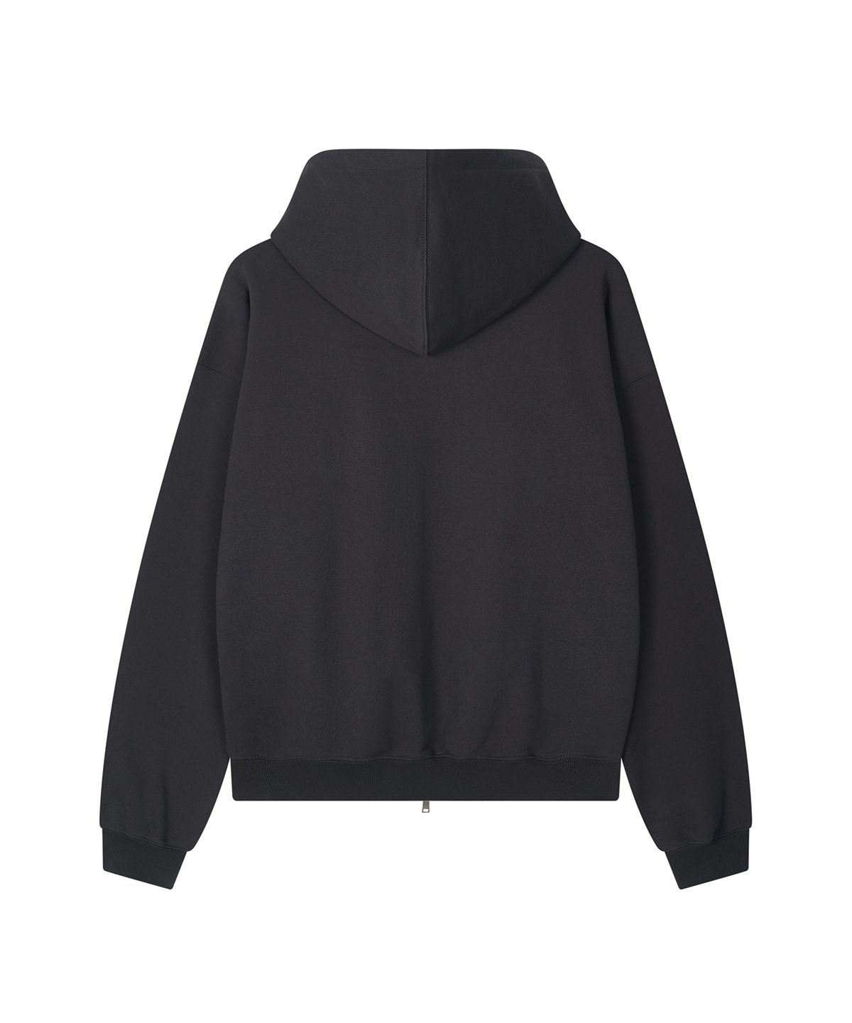 샌드릭(SANDRIC) Overfit Logo Hood Zip-up_Charcoal
