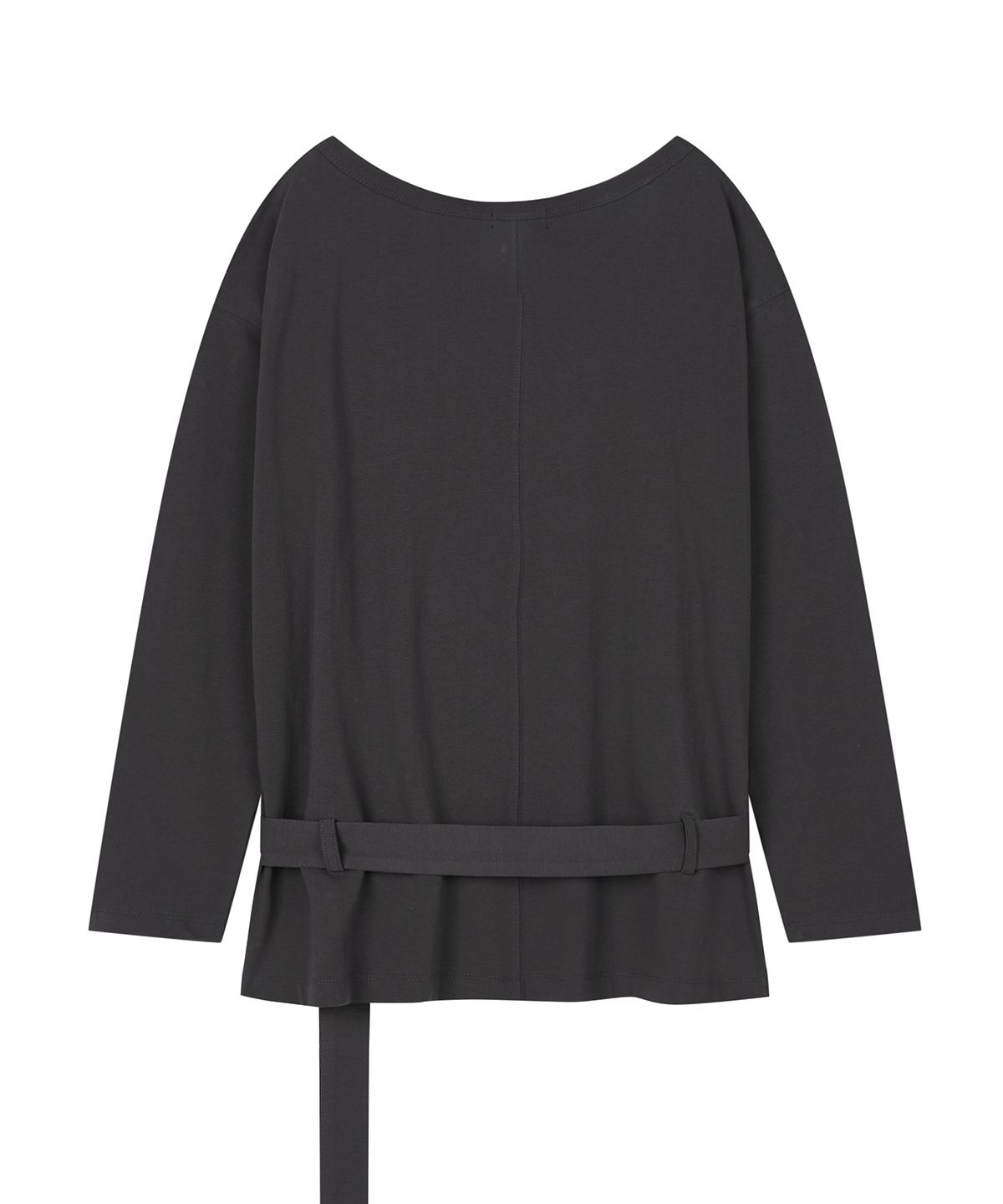 샌드릭(SANDRIC) One Shoulder Belt T_Charcoal