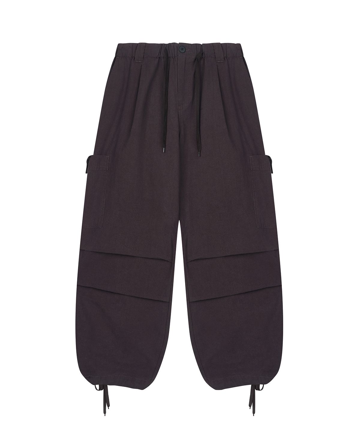 샌드릭(SANDRIC) Wide Cargo Cotton Pants_Purple