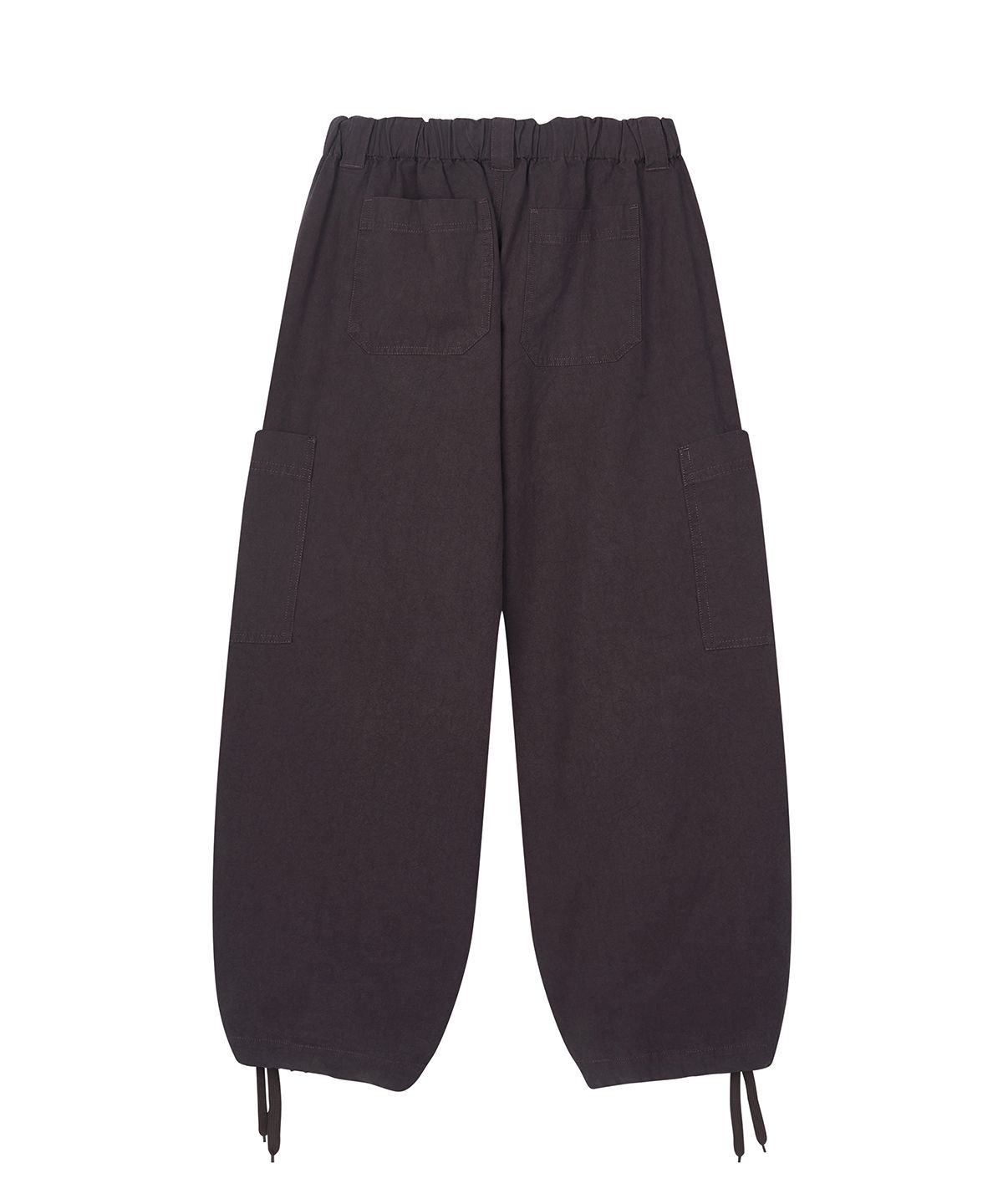 샌드릭(SANDRIC) Wide Cargo Cotton Pants_Purple