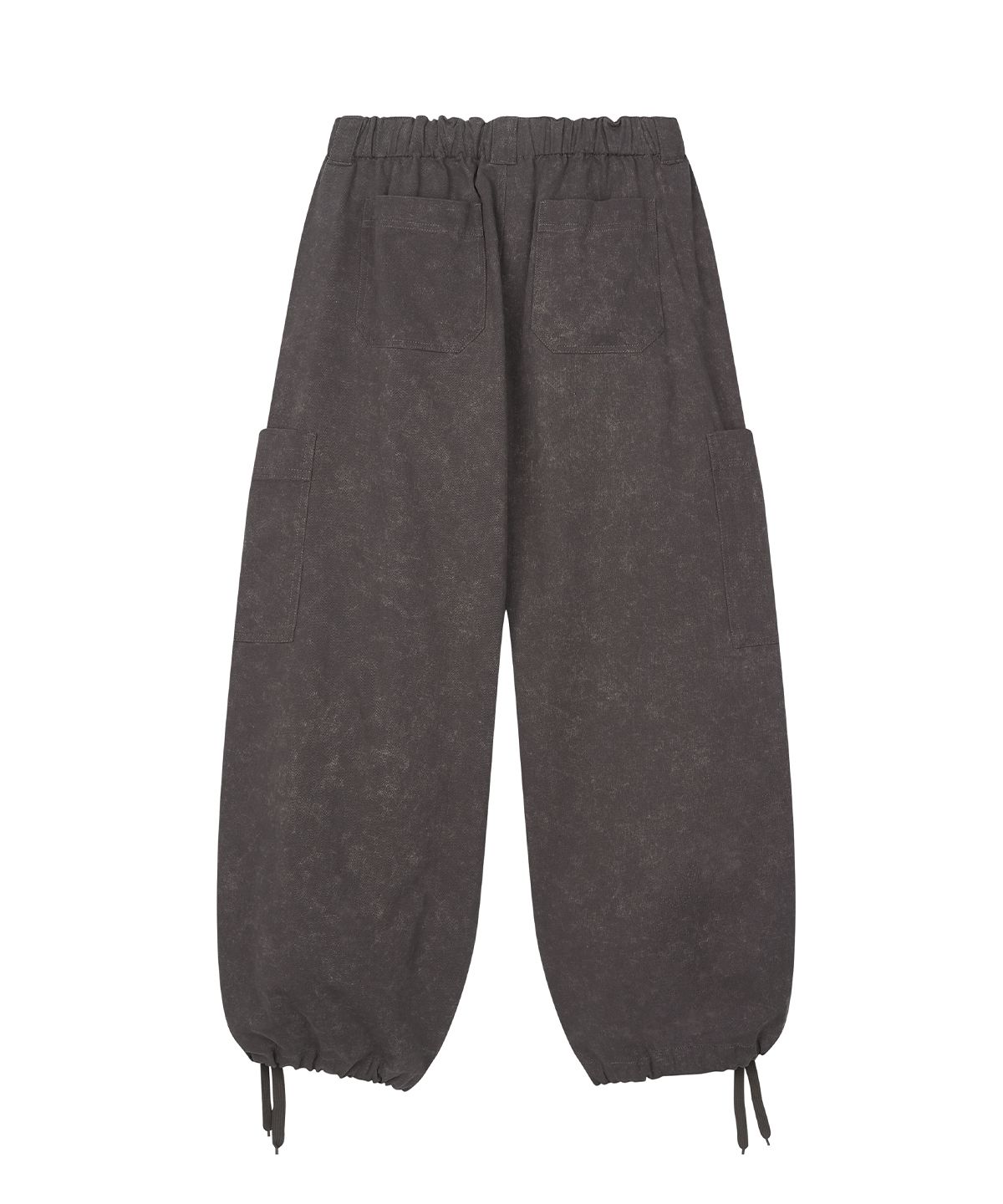 샌드릭(SANDRIC) Wide Cargo Cotton Pants_Brown