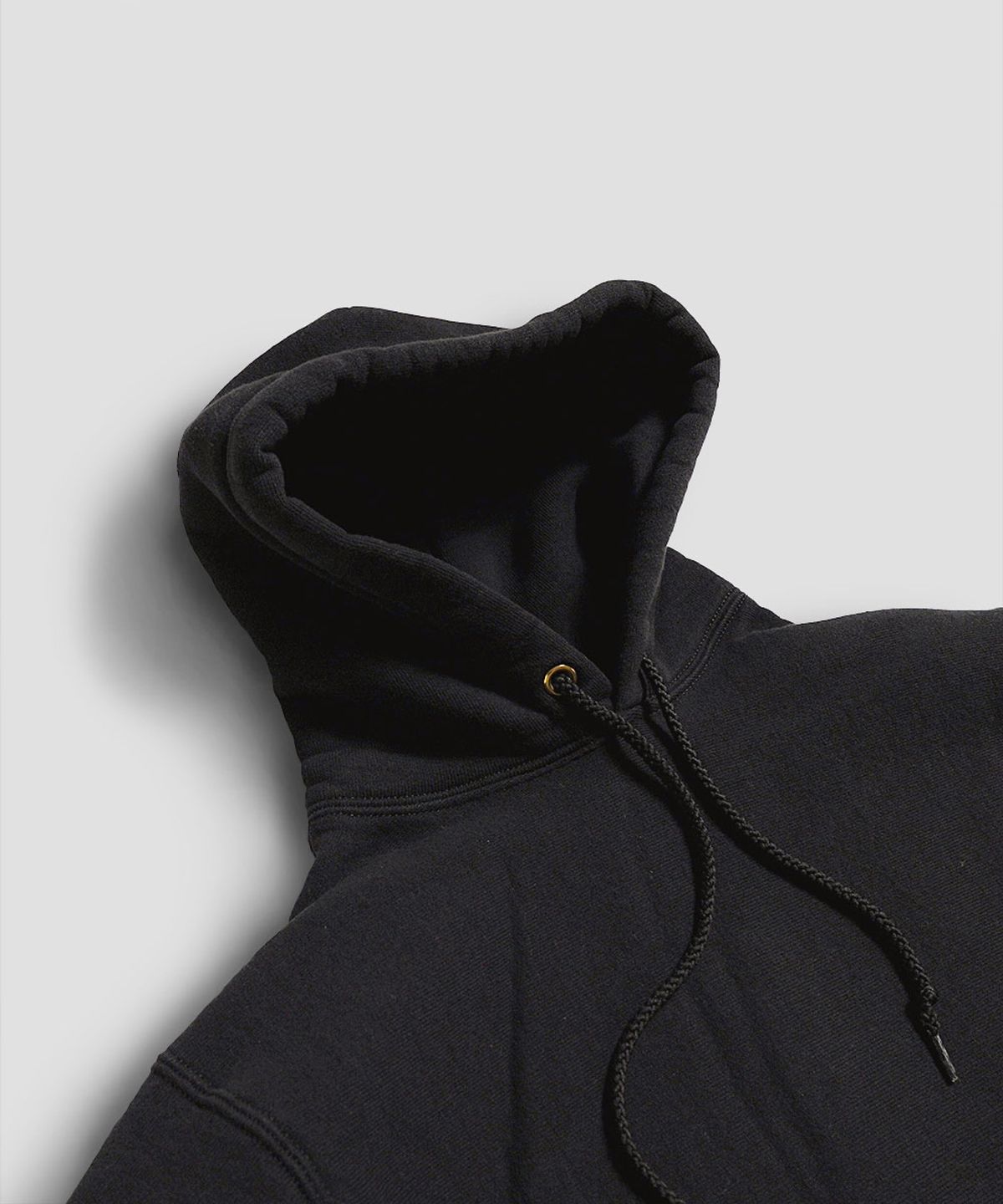 캠버 스포츠웨어(CAMBER SPORTSWEAR) 크로스니트 풀오버 스웻 후디, 블랙