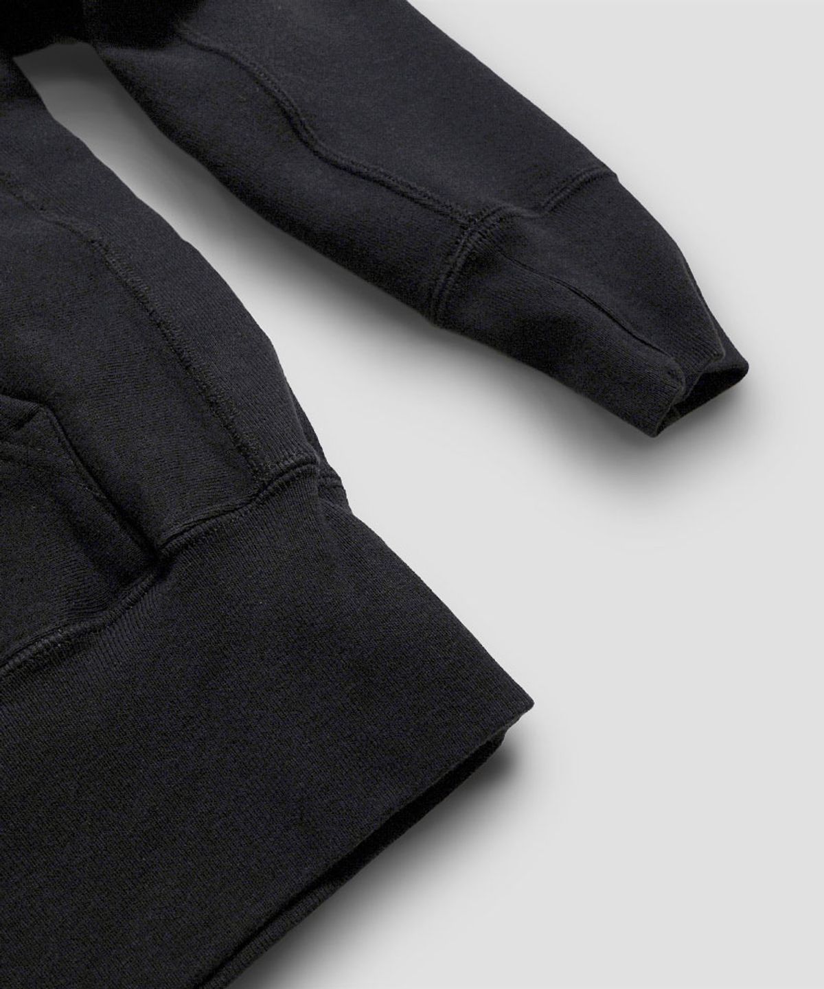 캠버 스포츠웨어(CAMBER SPORTSWEAR) 크로스니트 풀오버 스웻 후디, 블랙
