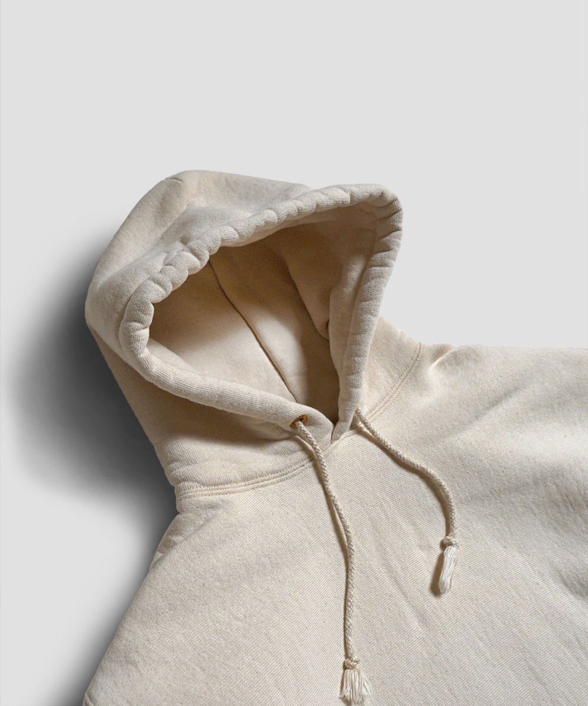 캠버 스포츠웨어(CAMBER SPORTSWEAR) 크로스니트 풀오버 스웻 후디, 내추럴