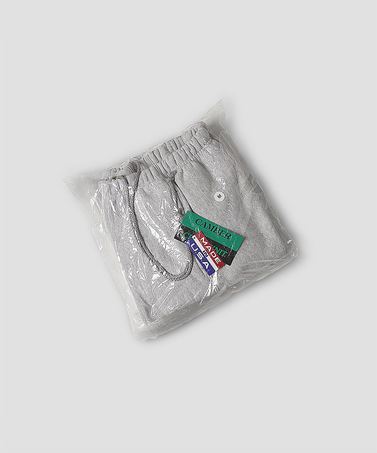 캠버 스포츠웨어(CAMBER SPORTSWEAR) 크로스니트 스웻 팬츠, 헤더그레이