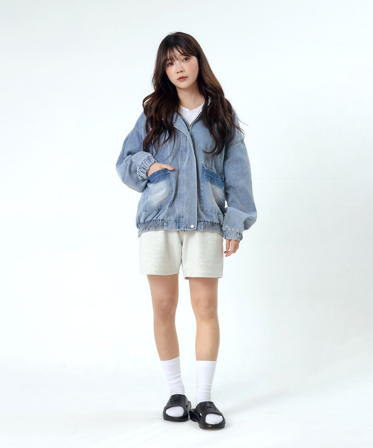 갭(GAP) 밀리 리커버리 슬리퍼 블랙