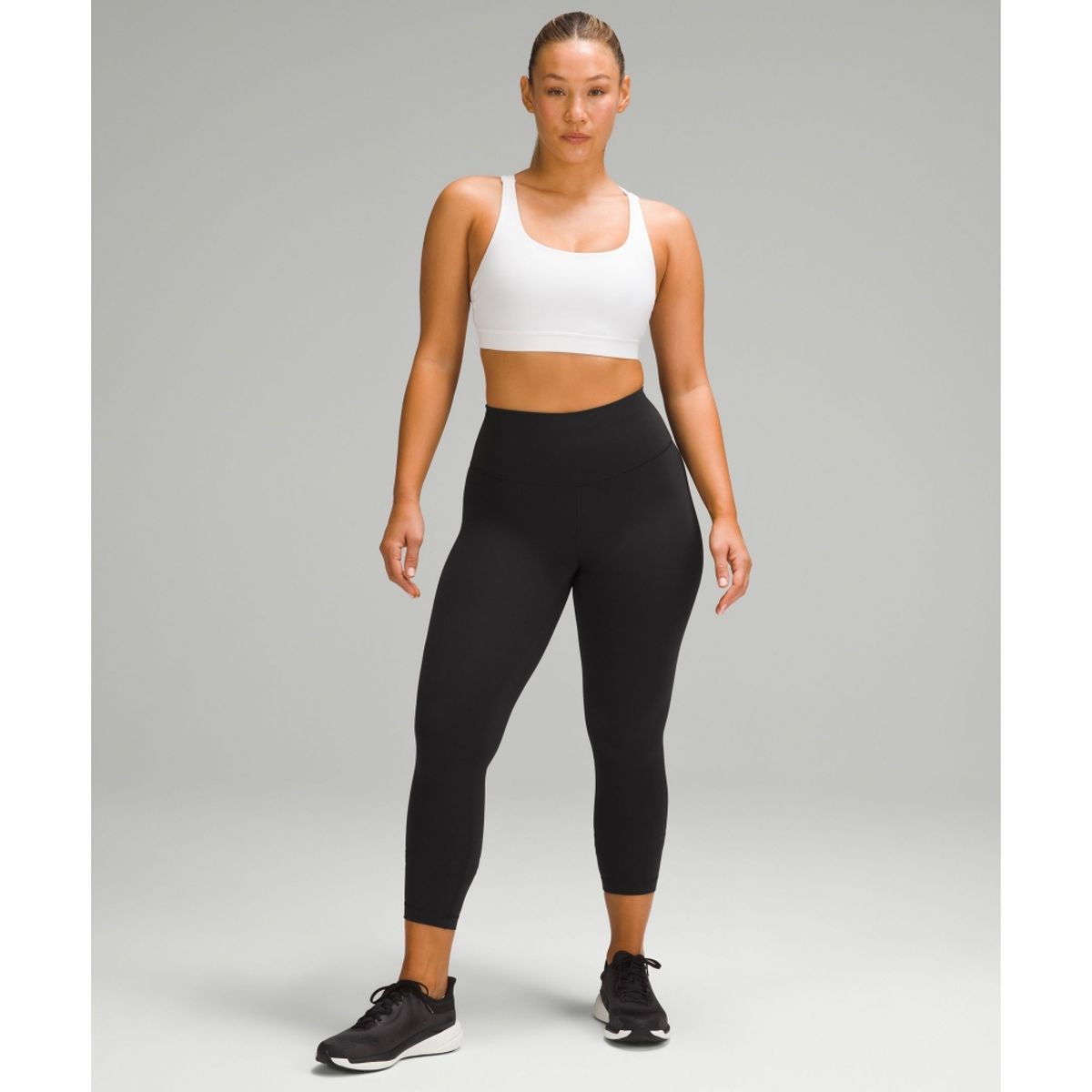 룰루레몬(LULULEMON) 원더 트레인 컨투어 핏 하이라이즈 타이츠 25inch  BLK